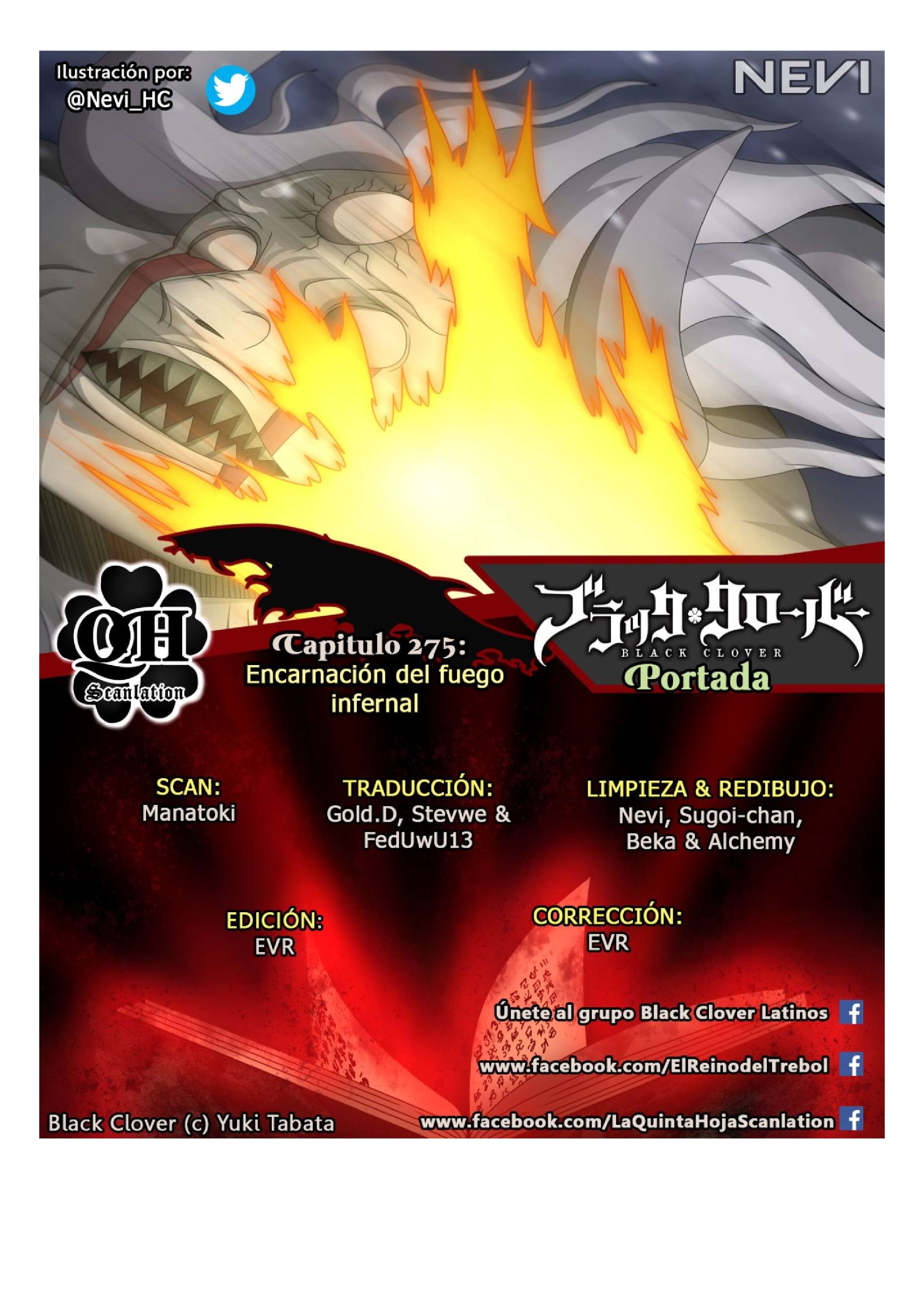 Read black Clover es Manga Online