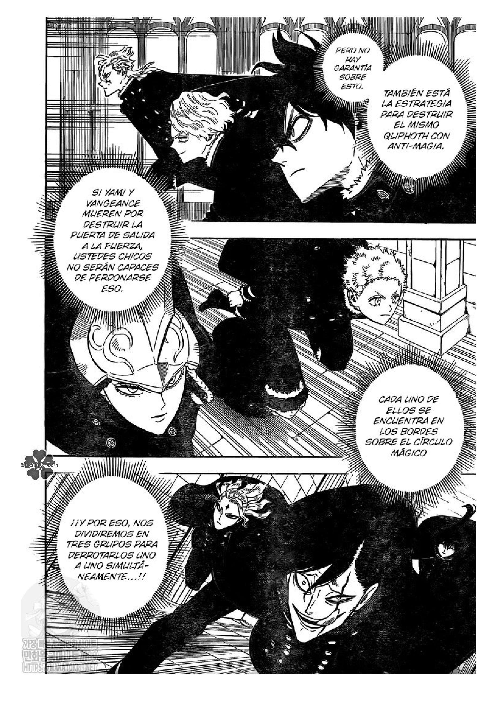 Read black Clover es Manga Online