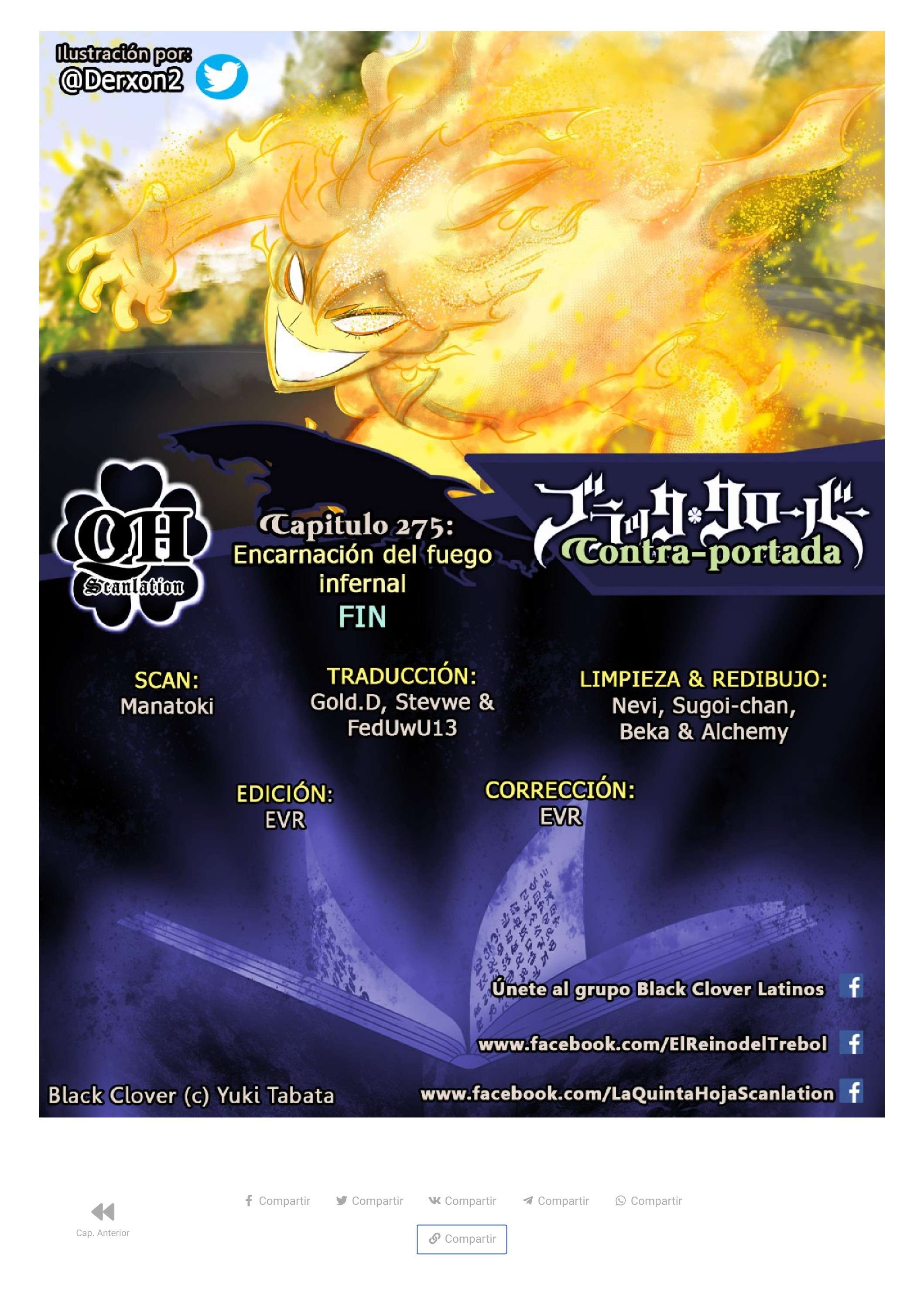 Read black Clover es Manga Online
