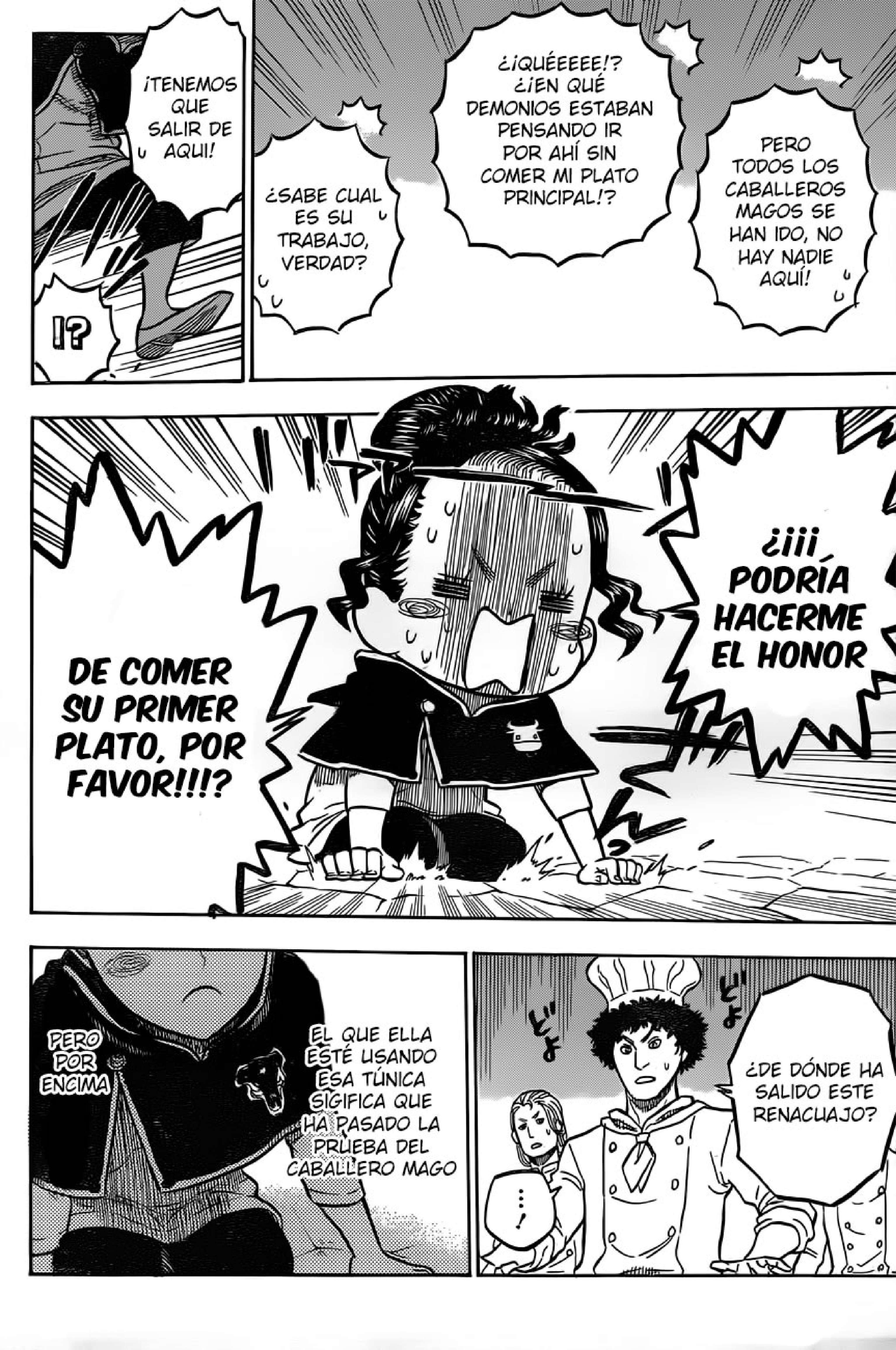 Read black Clover es Manga Online