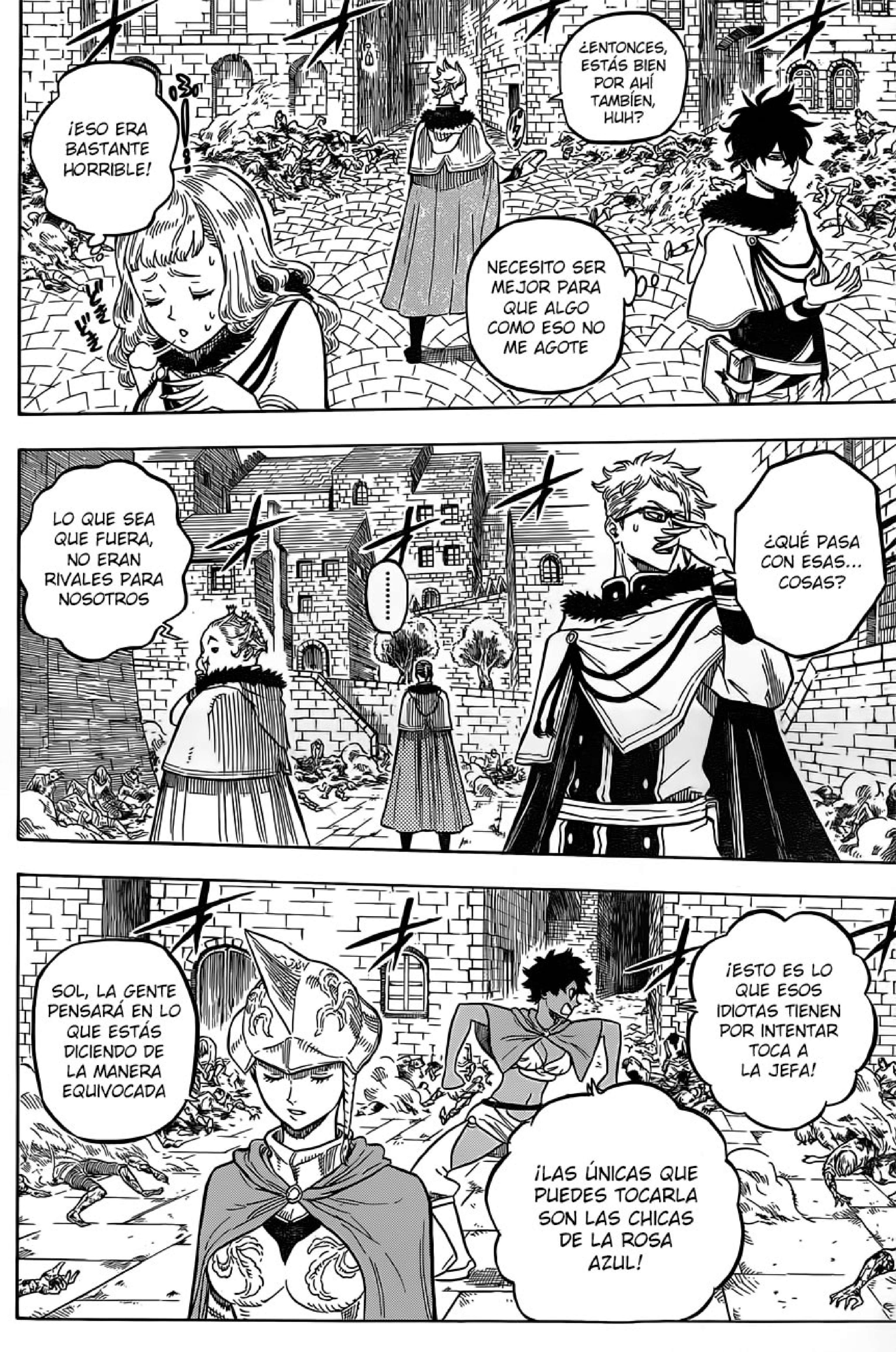 Read black Clover es Manga Online