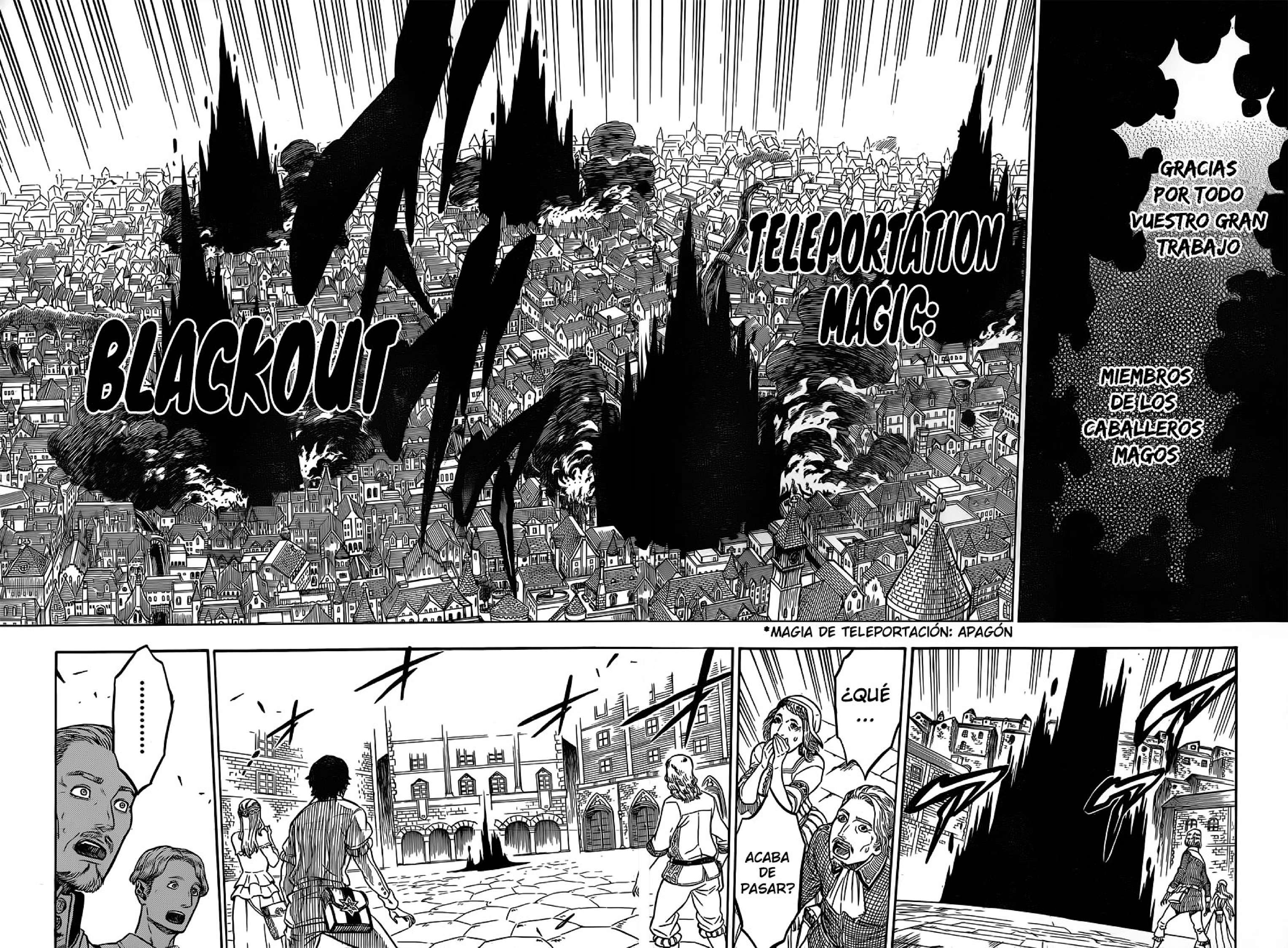 Read black Clover es Manga Online