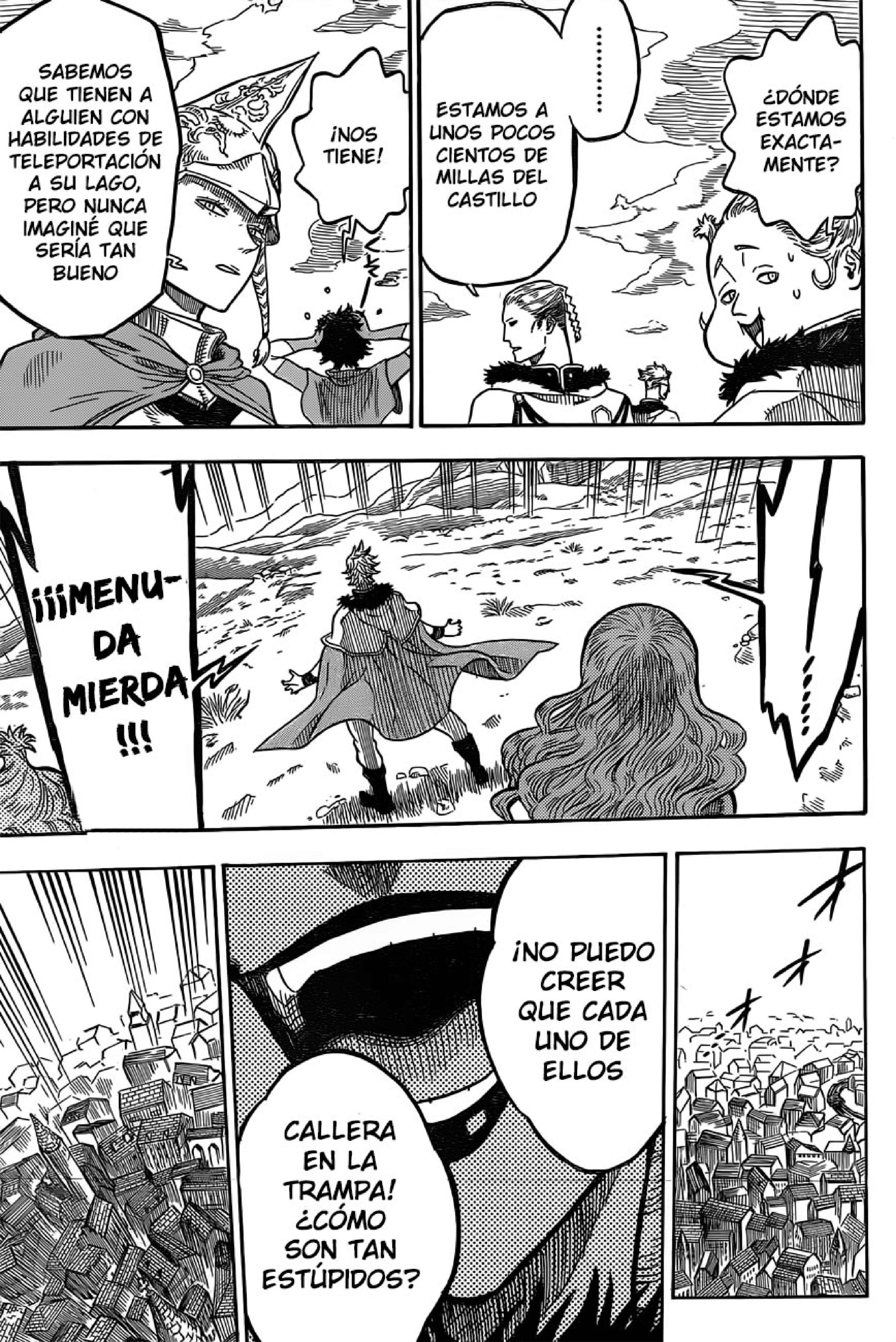 Read black Clover es Manga Online