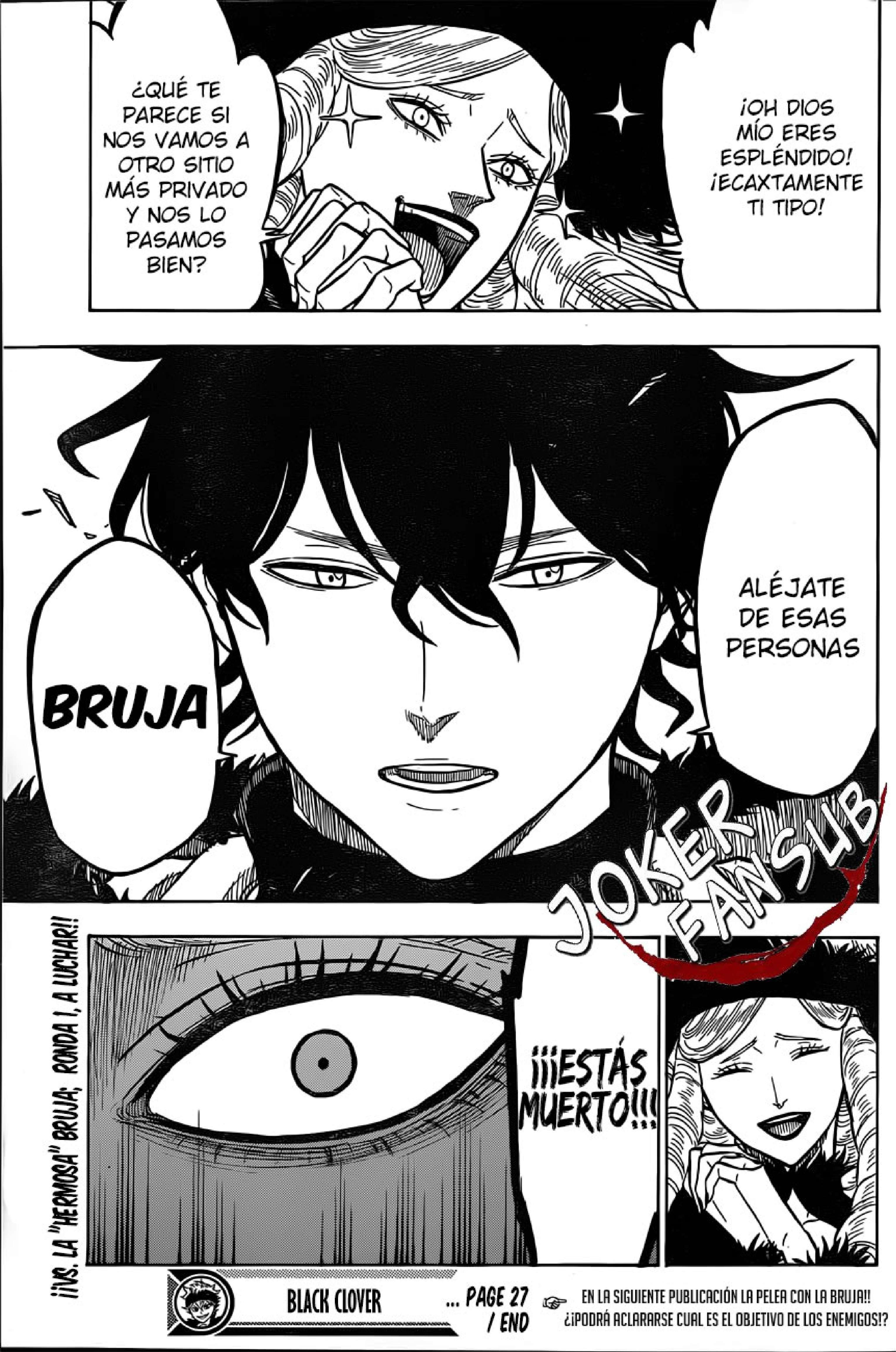 Read black Clover es Manga Online