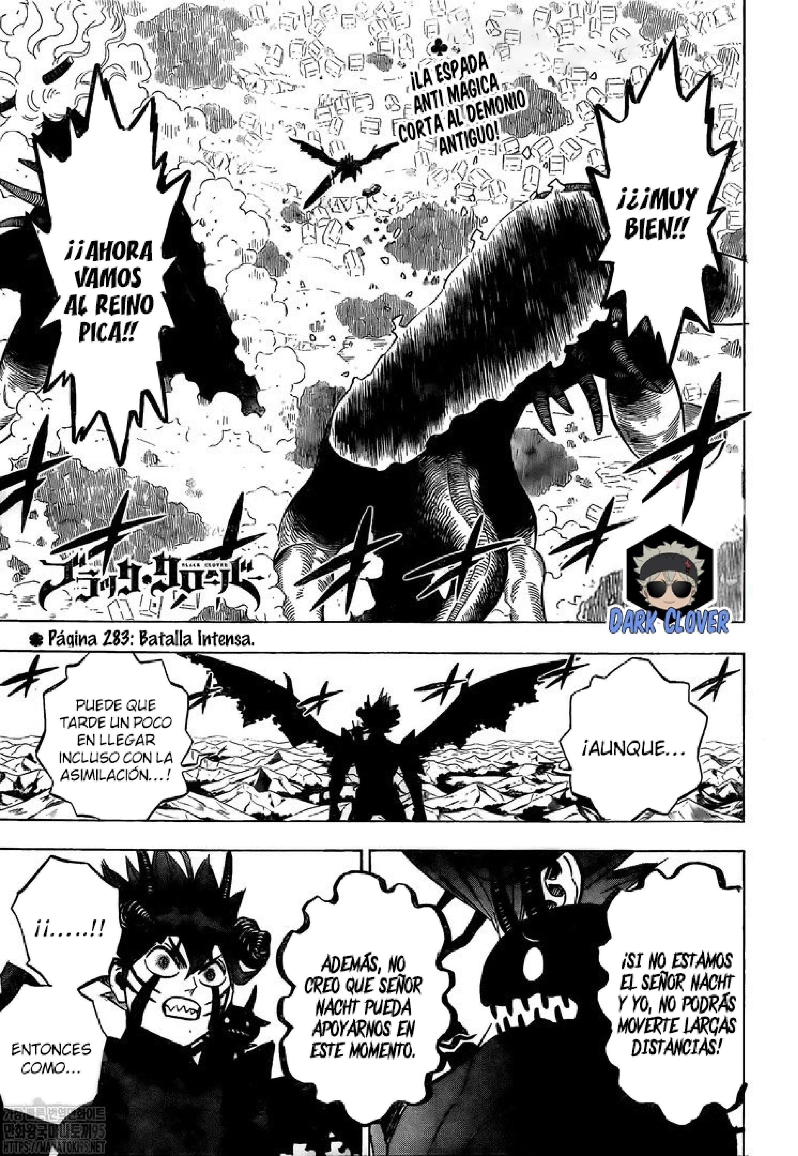 Read black Clover es Manga Online