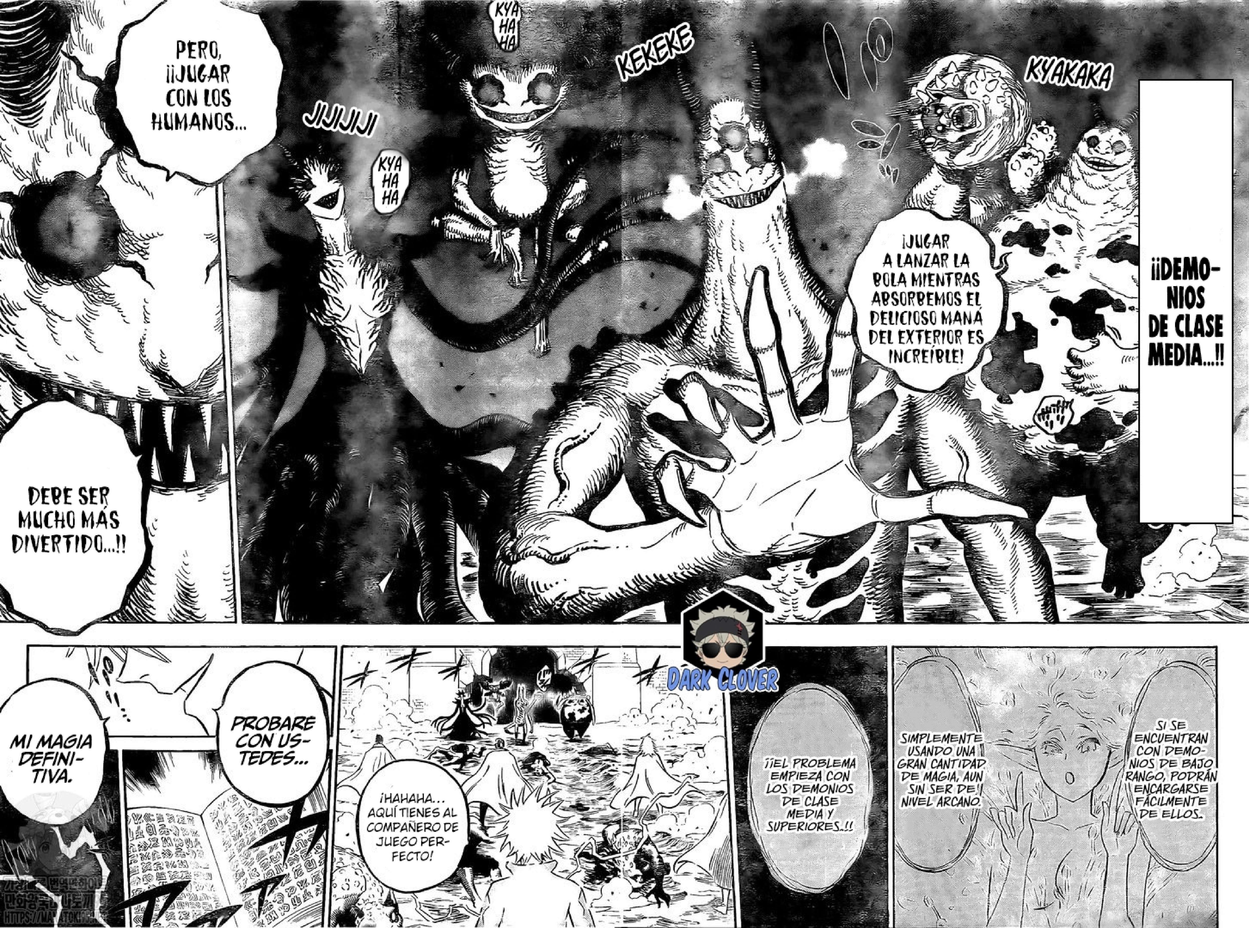 Read black Clover es Manga Online