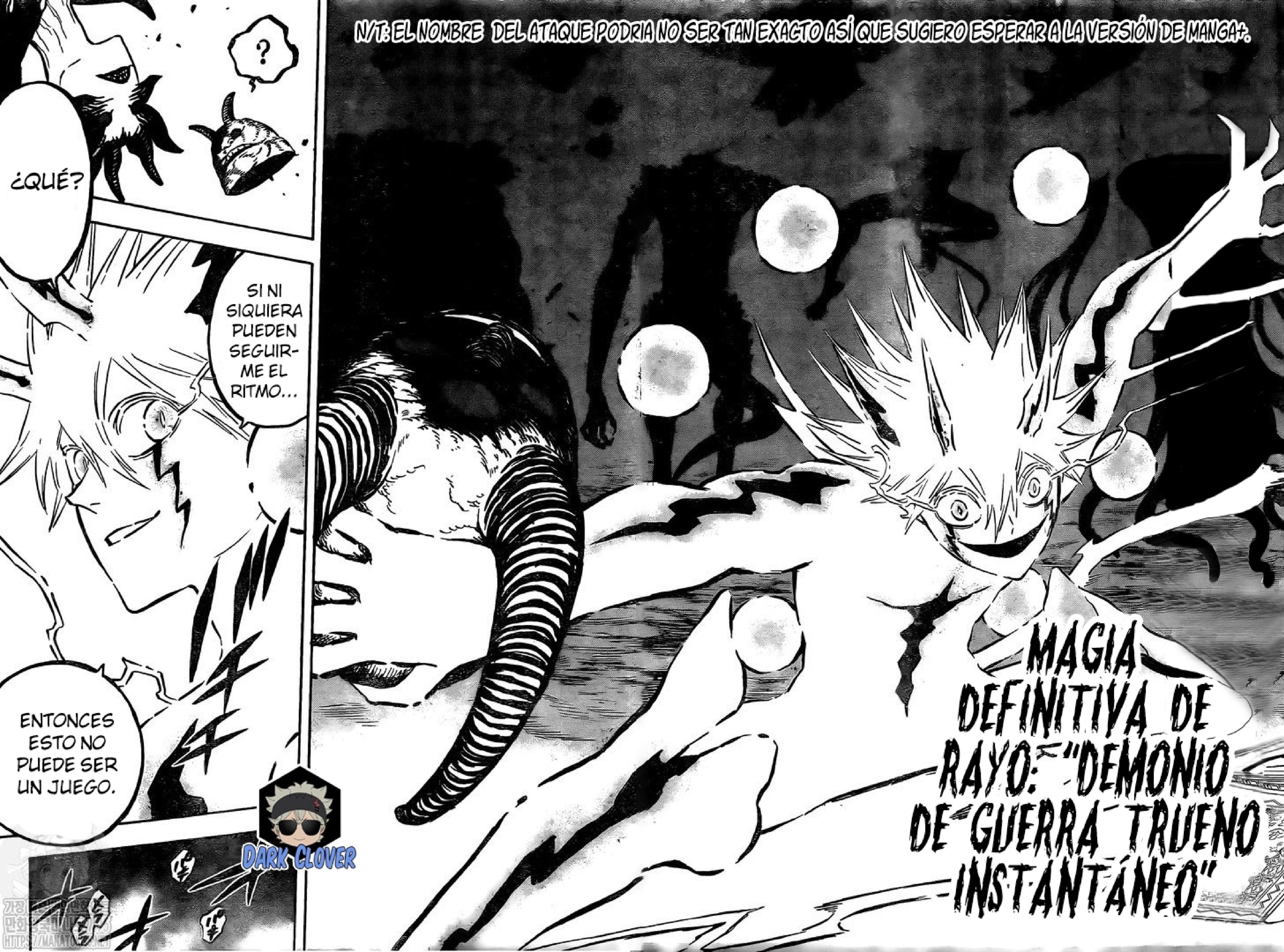 Read black Clover es Manga Online