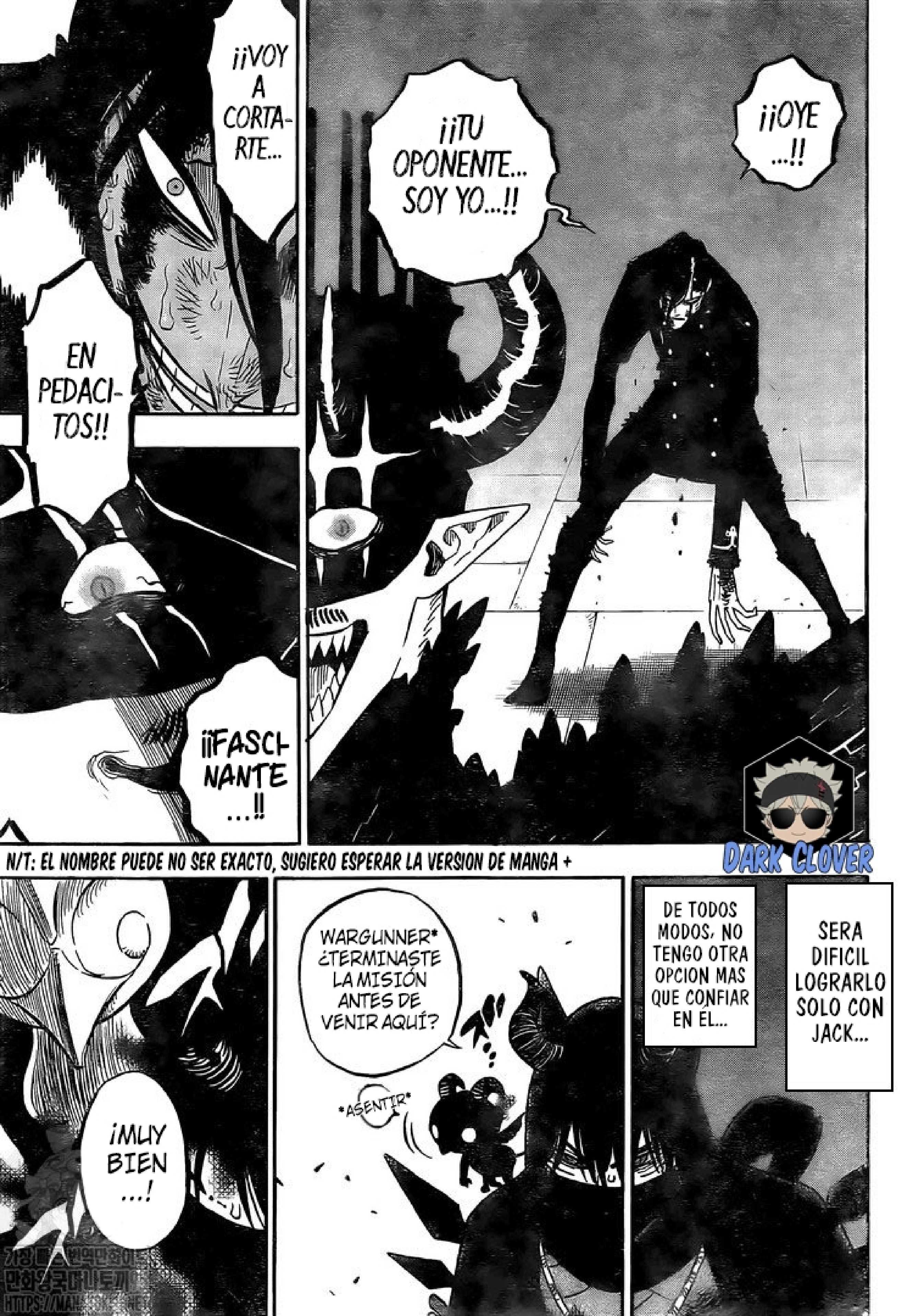 Read black Clover es Manga Online