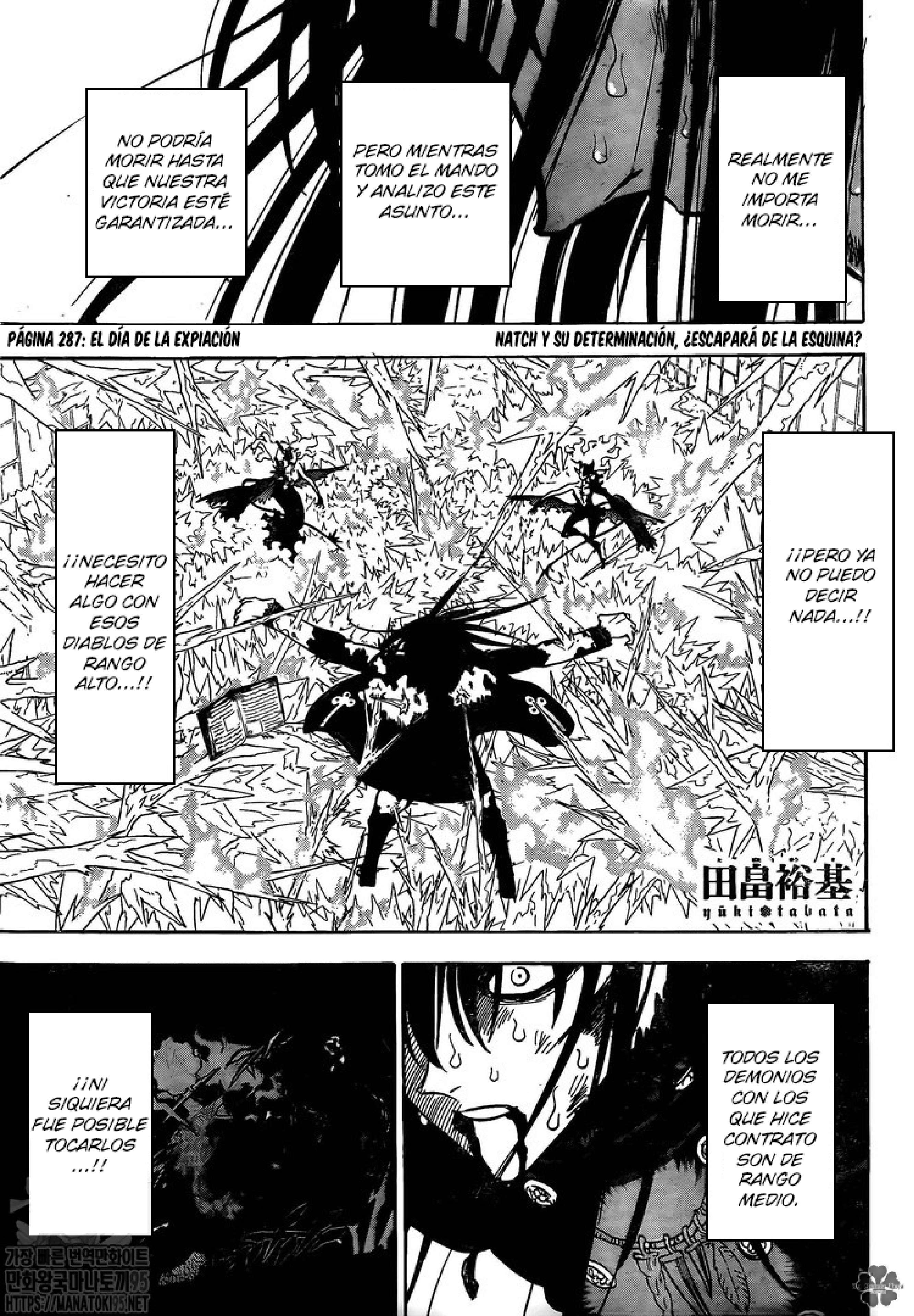 Read black Clover es Manga Online
