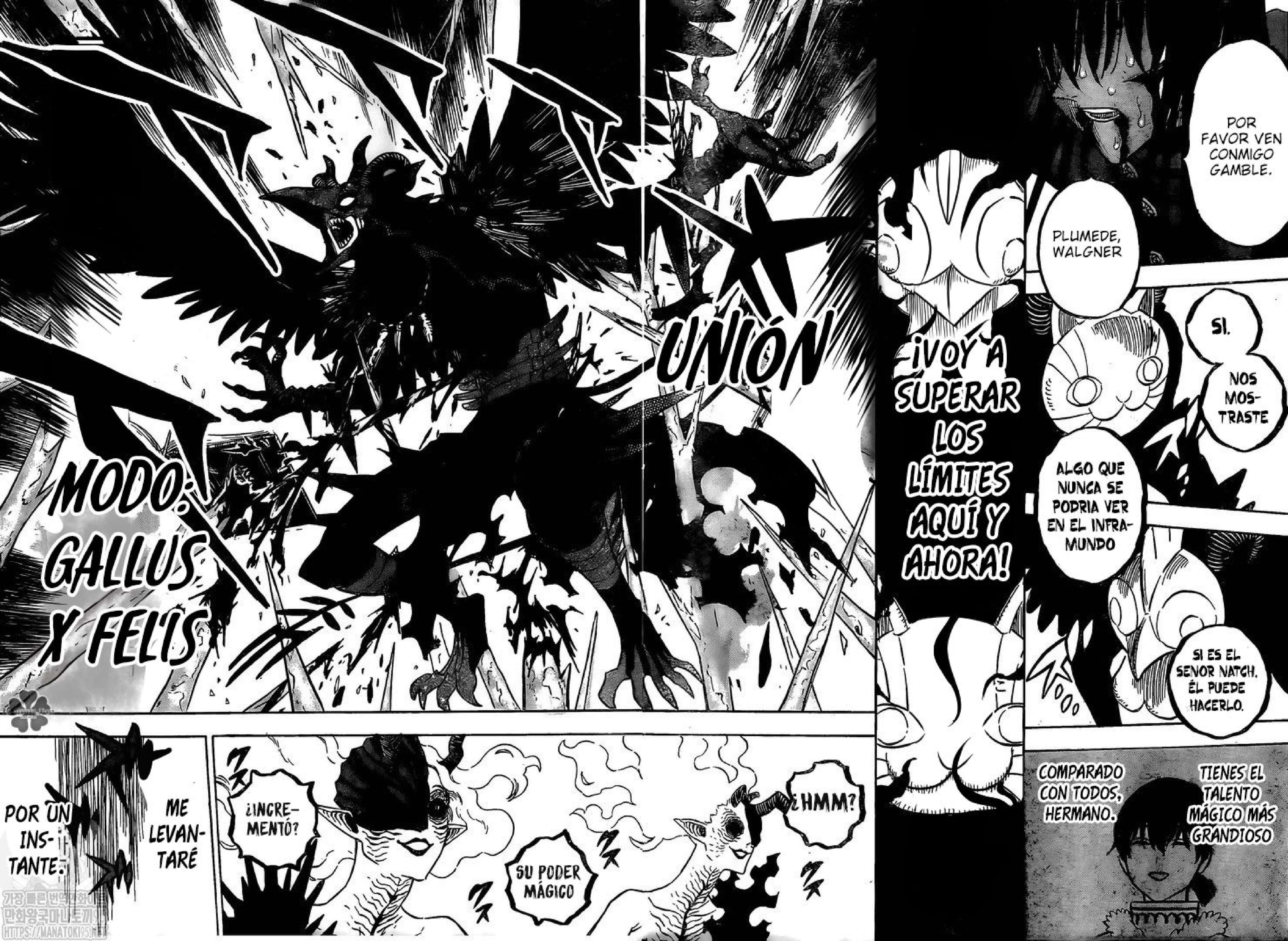 Read black Clover es Manga Online