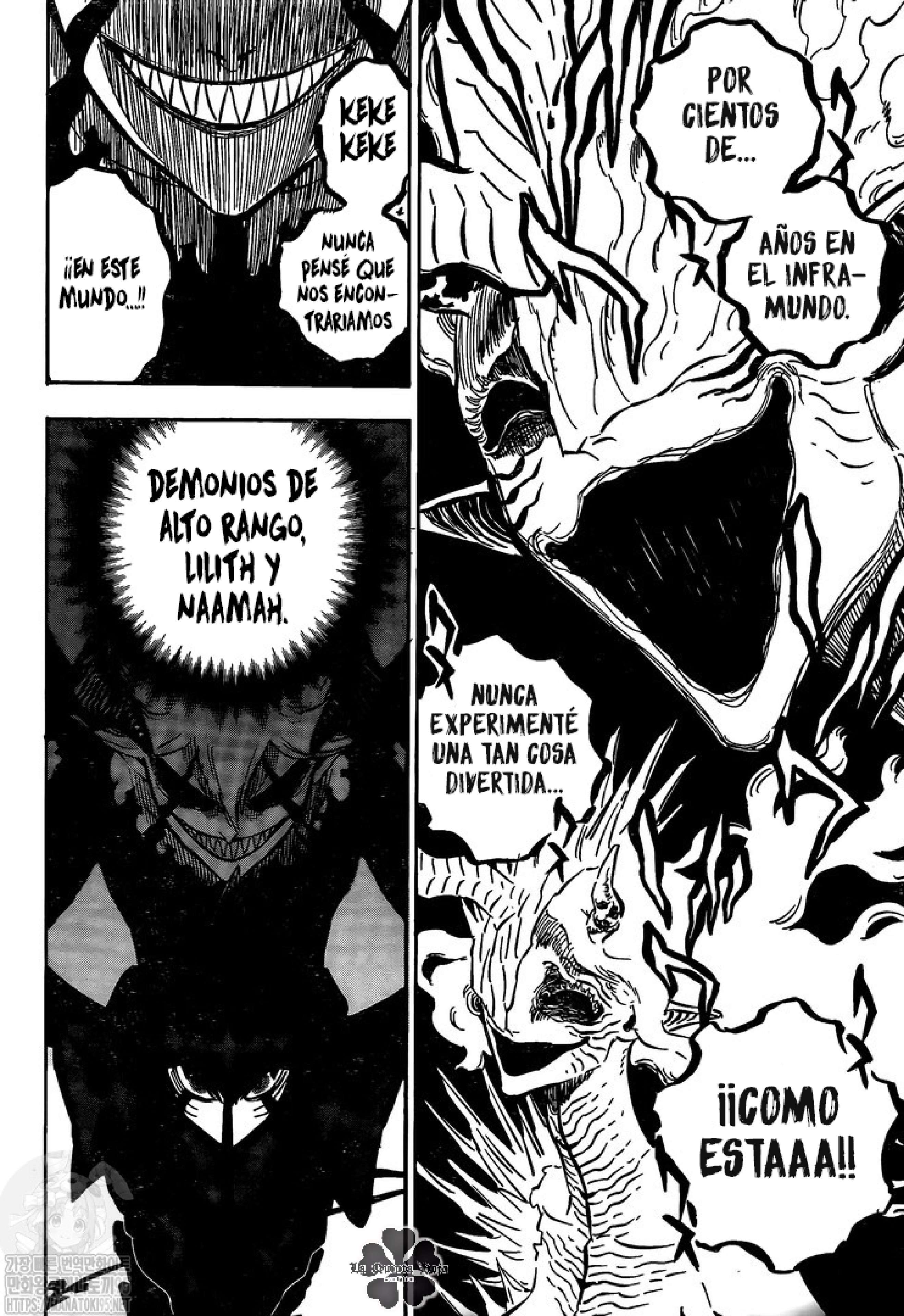 Read black Clover es Manga Online