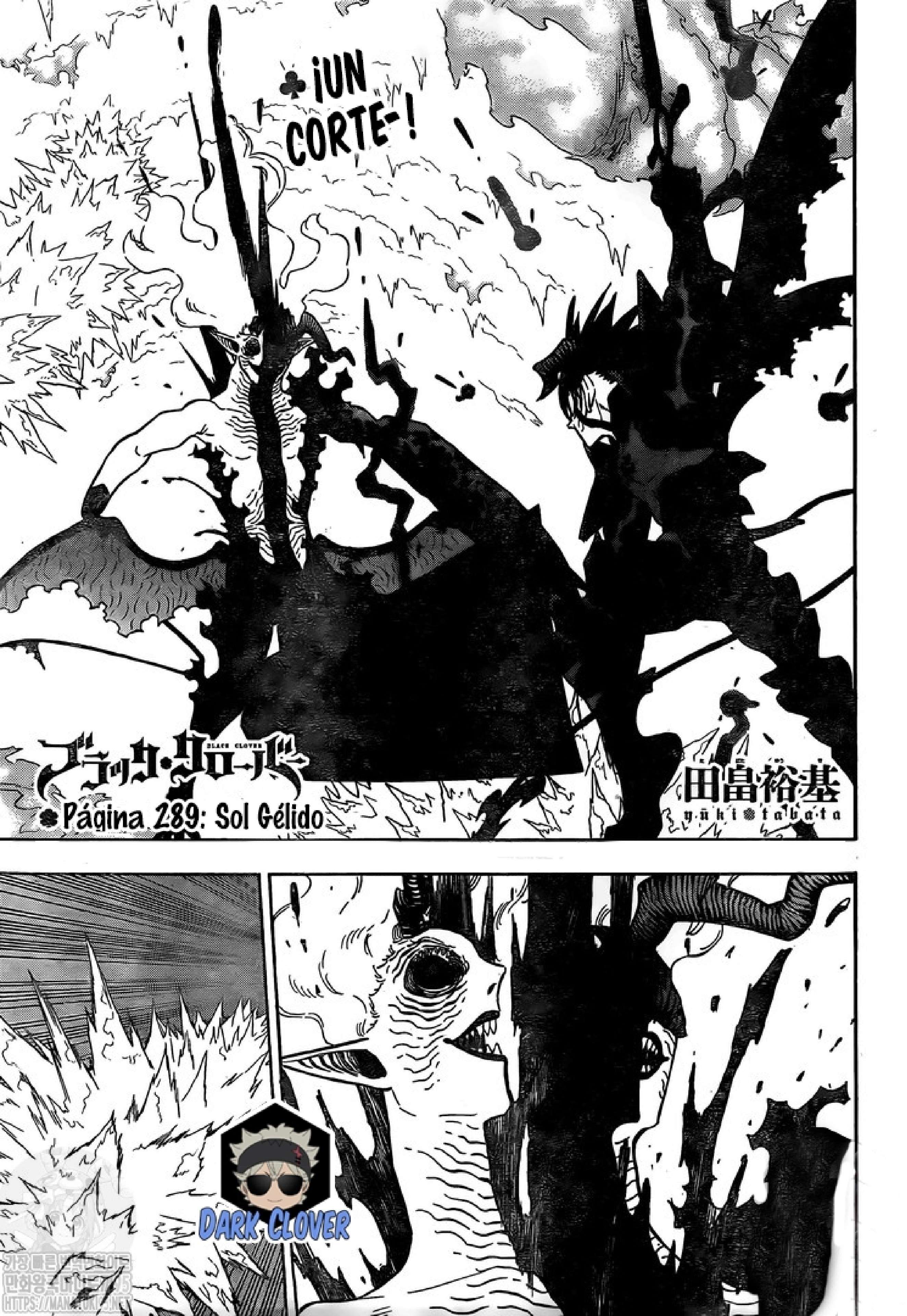 Read black Clover es Manga Online