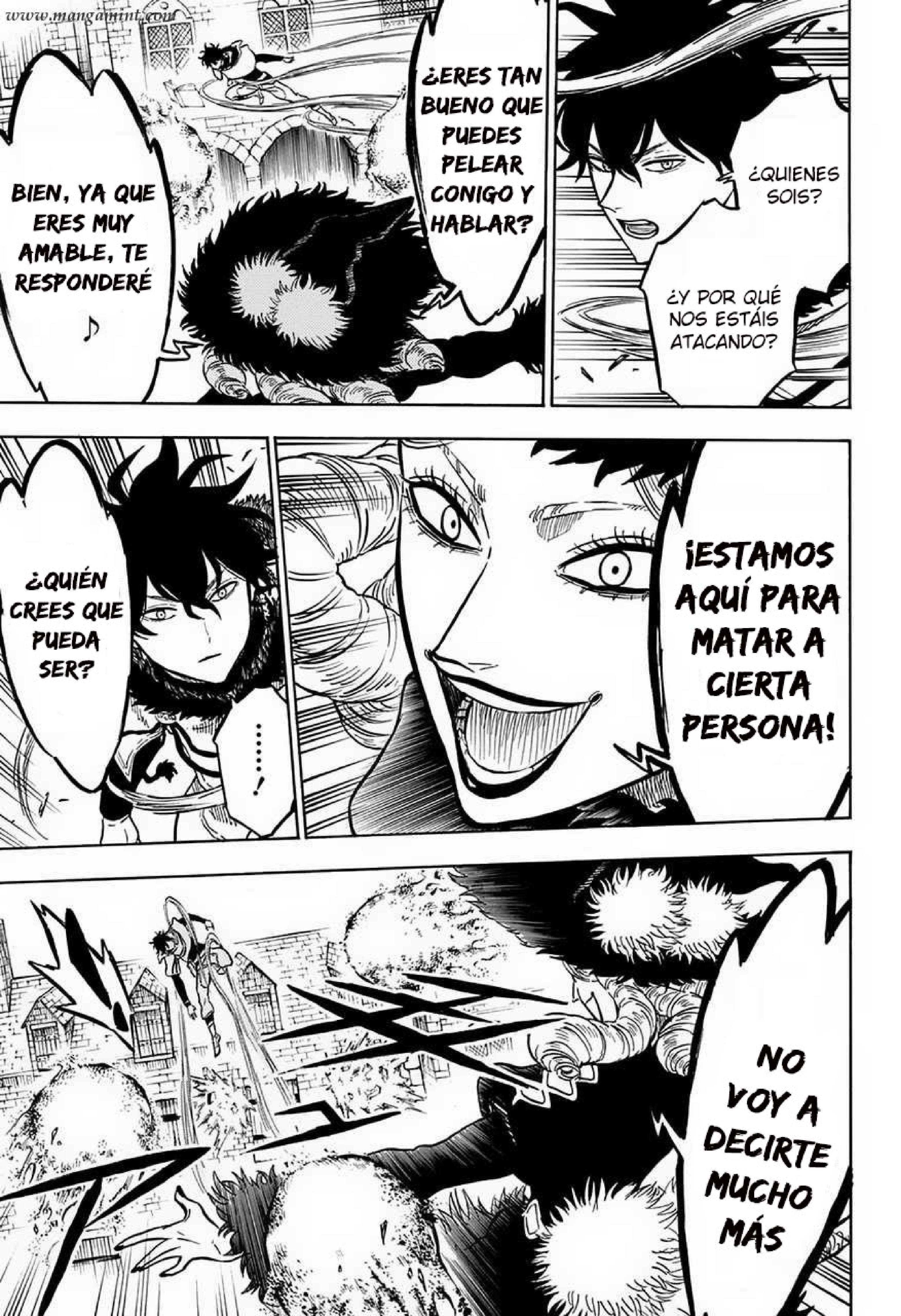 Read black Clover es Manga Online