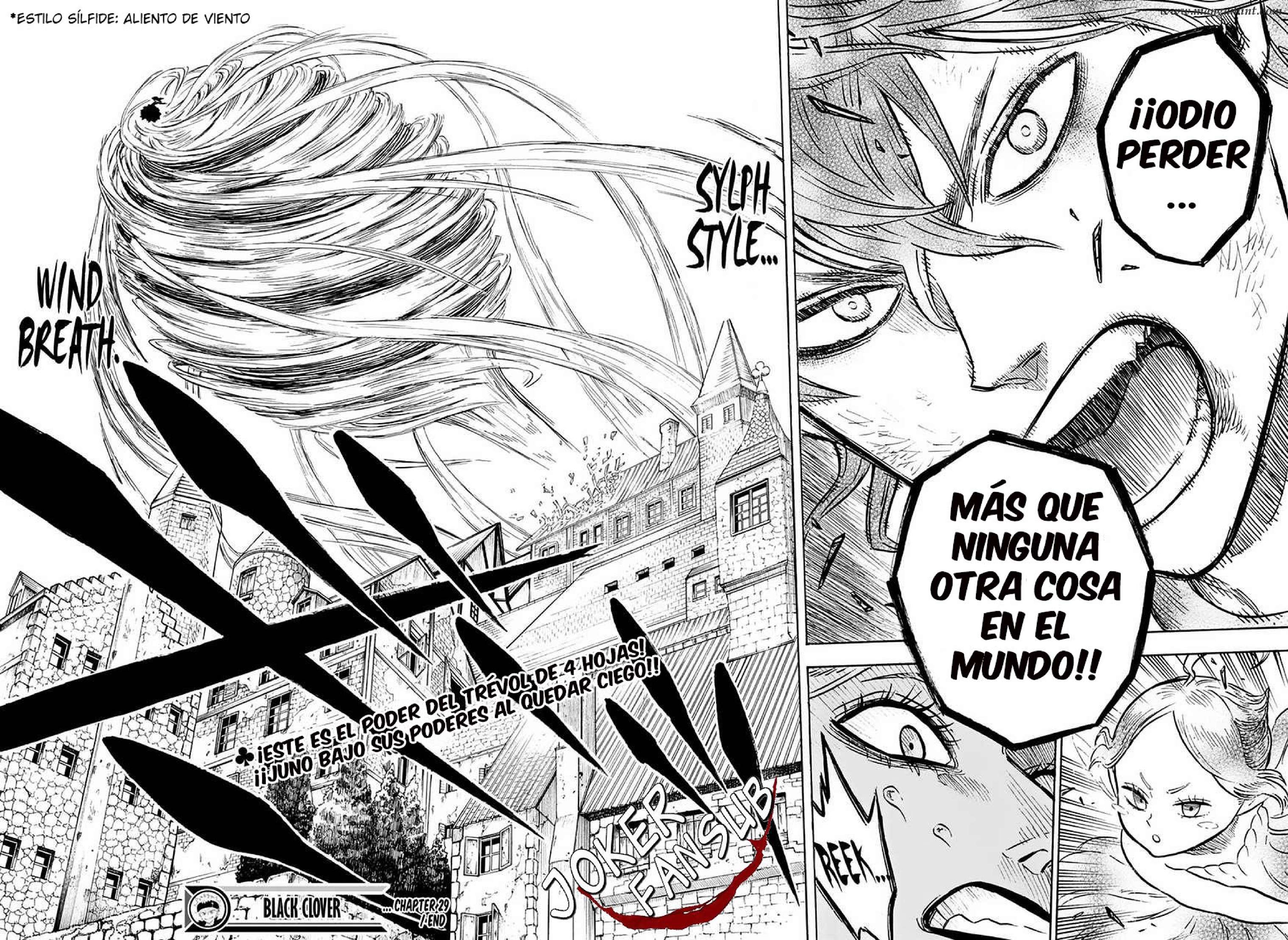 Read black Clover es Manga Online