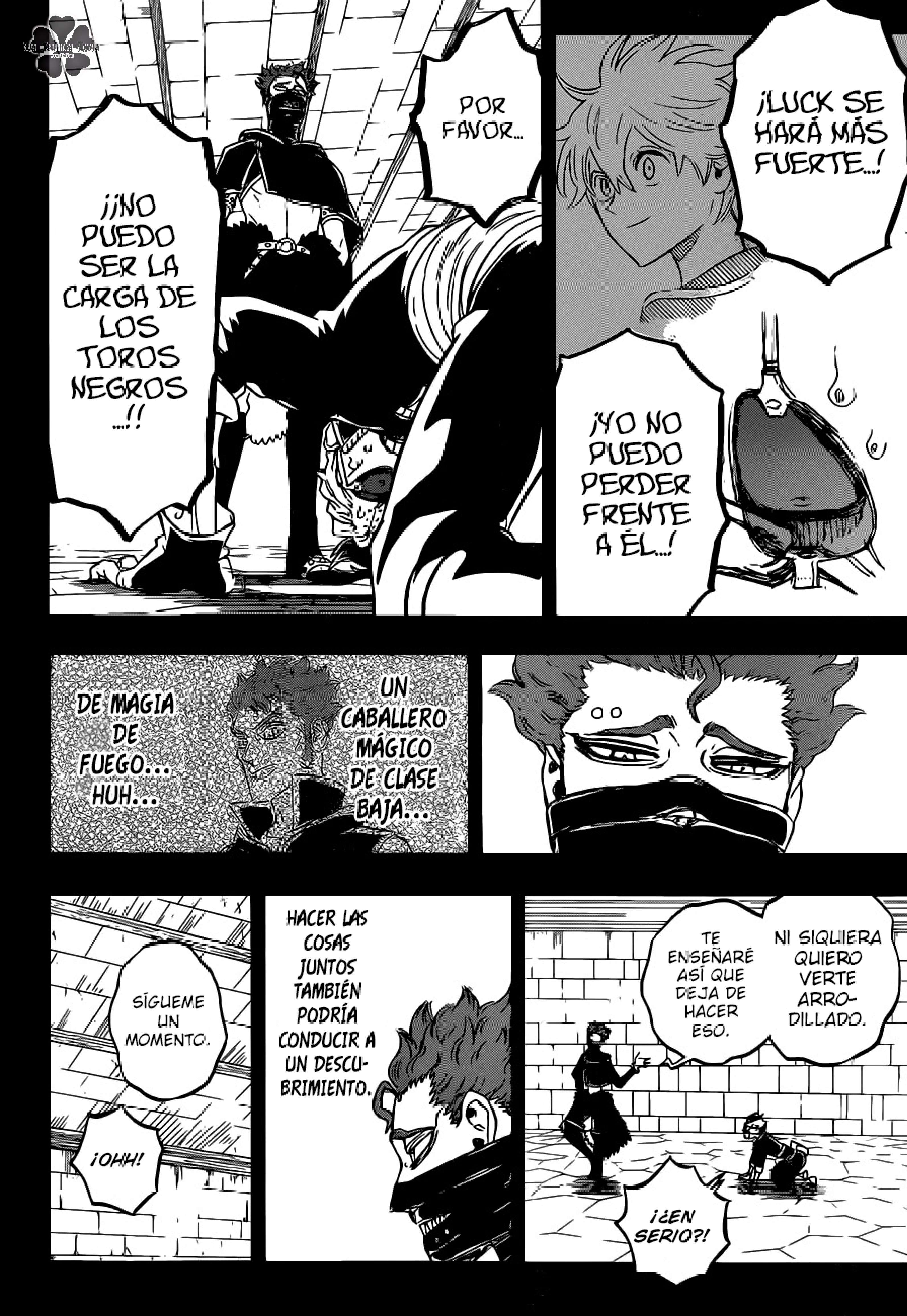 Read black Clover es Manga Online