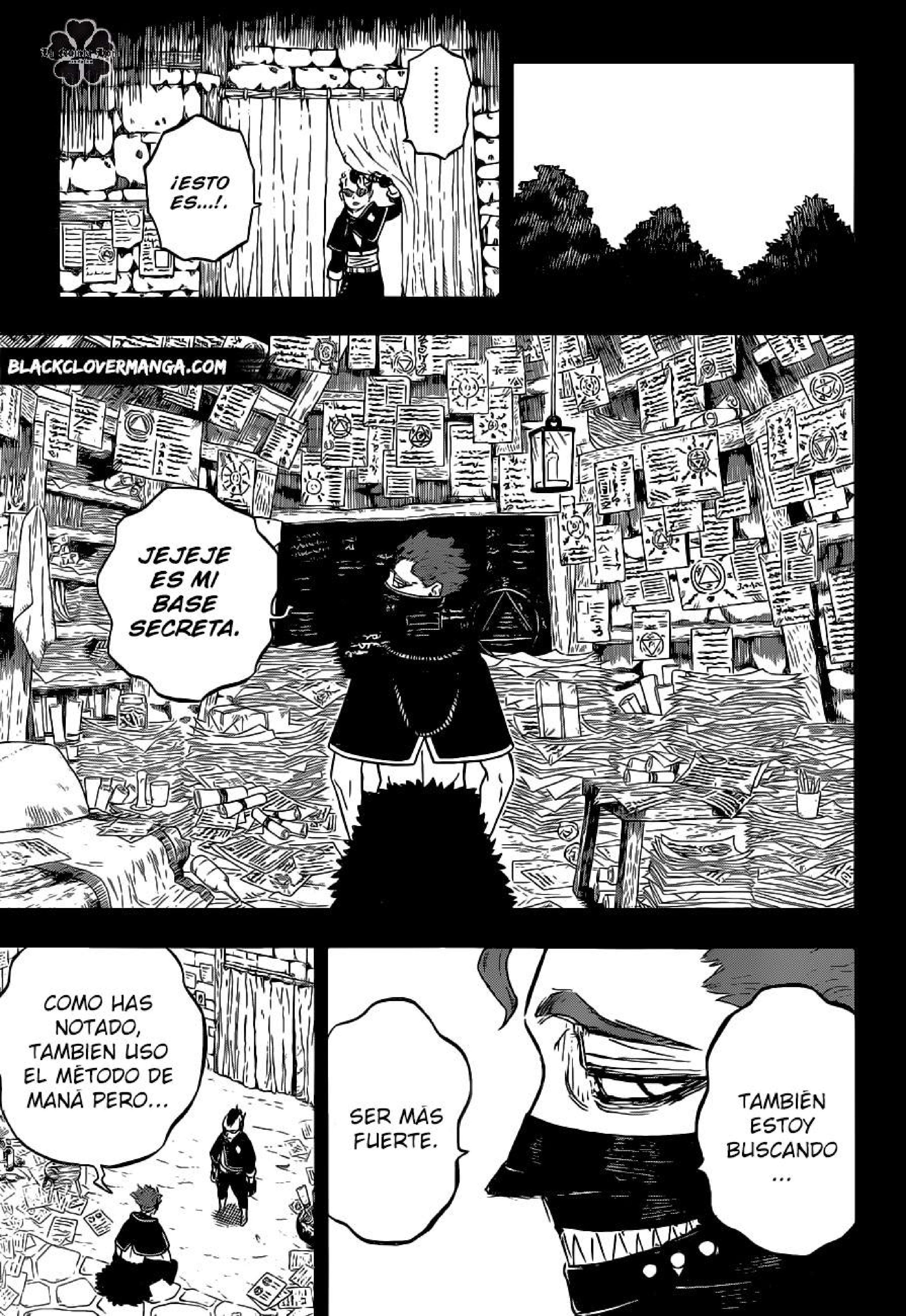 Read black Clover es Manga Online