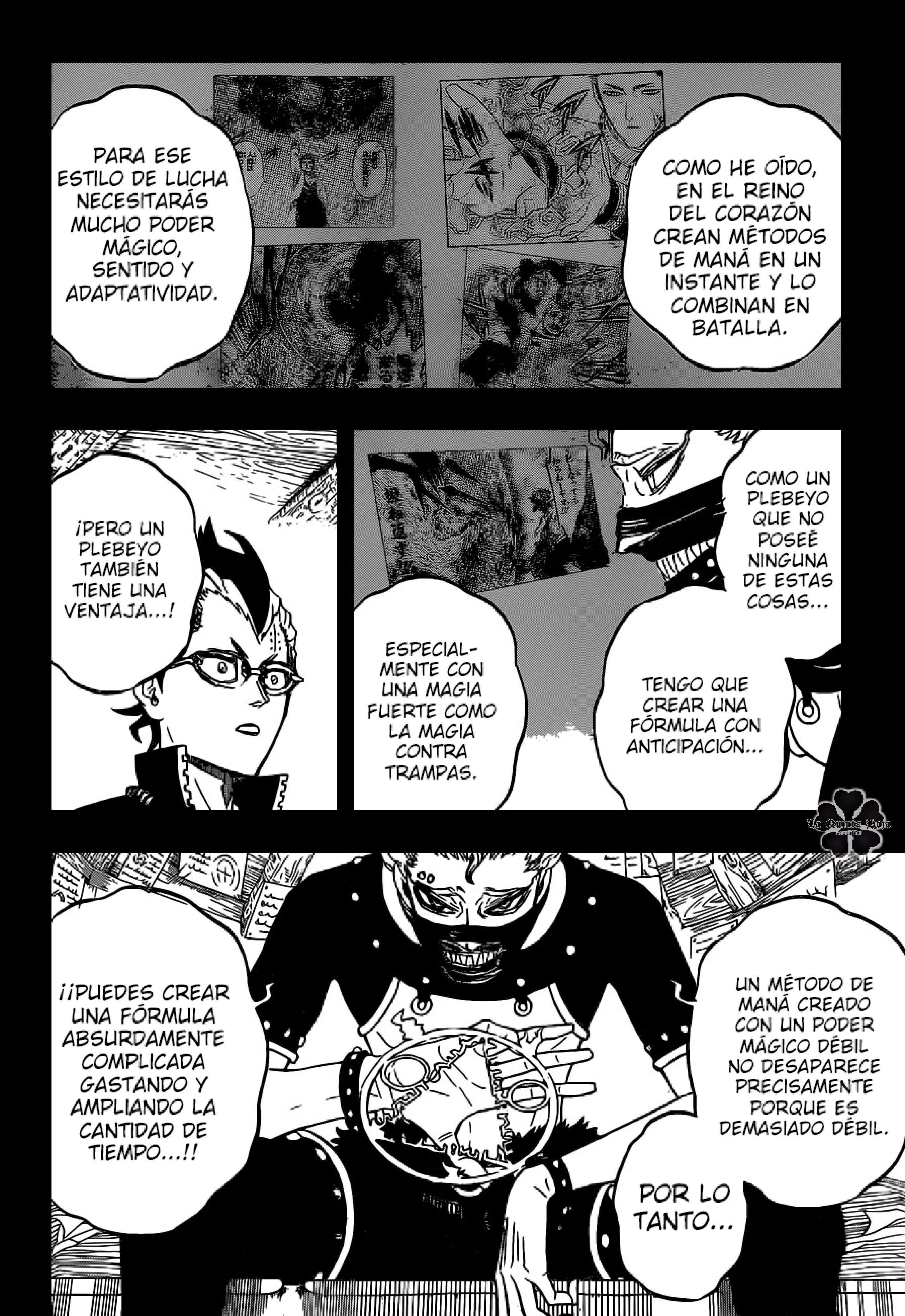 Read black Clover es Manga Online