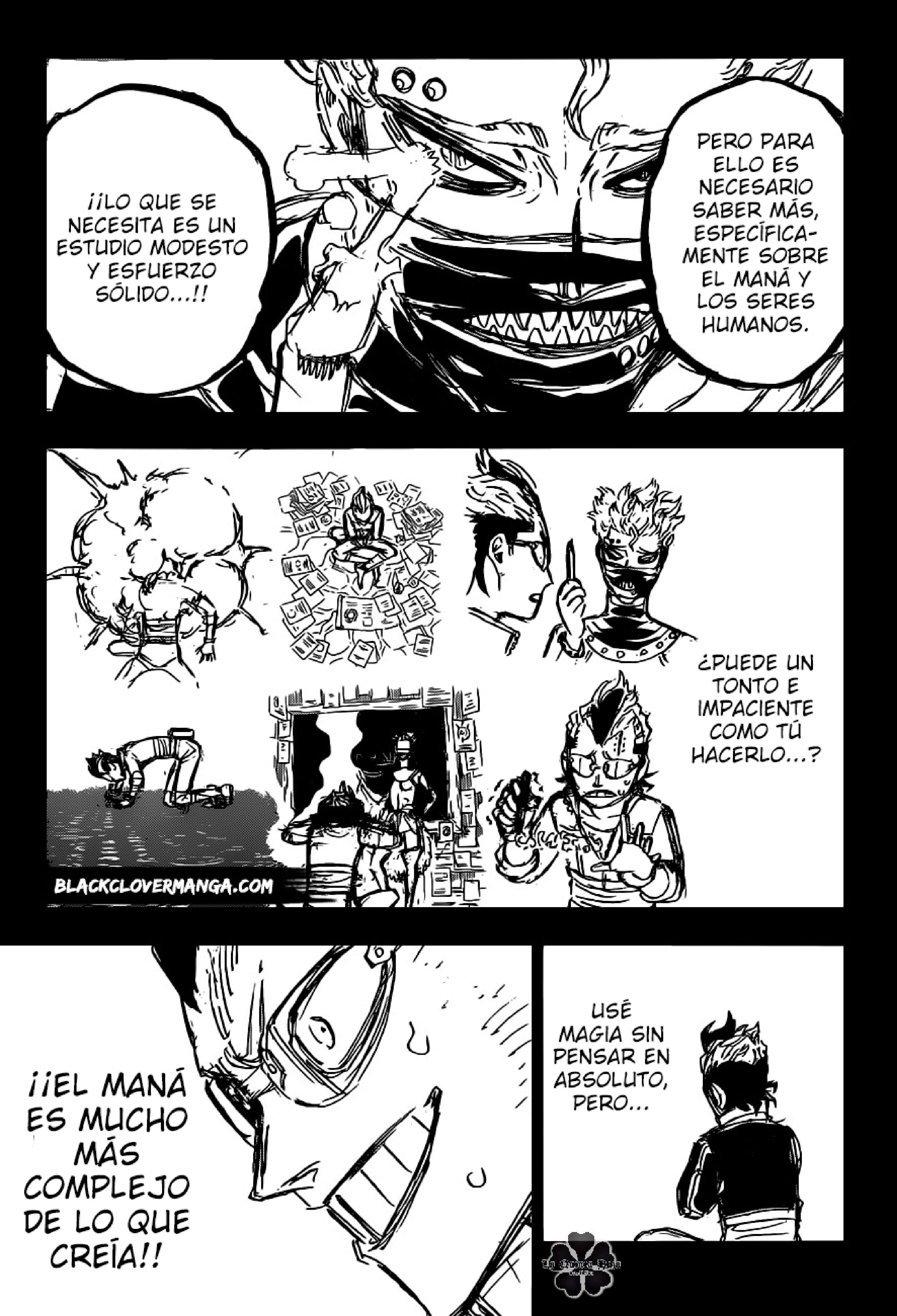 Read black Clover es Manga Online