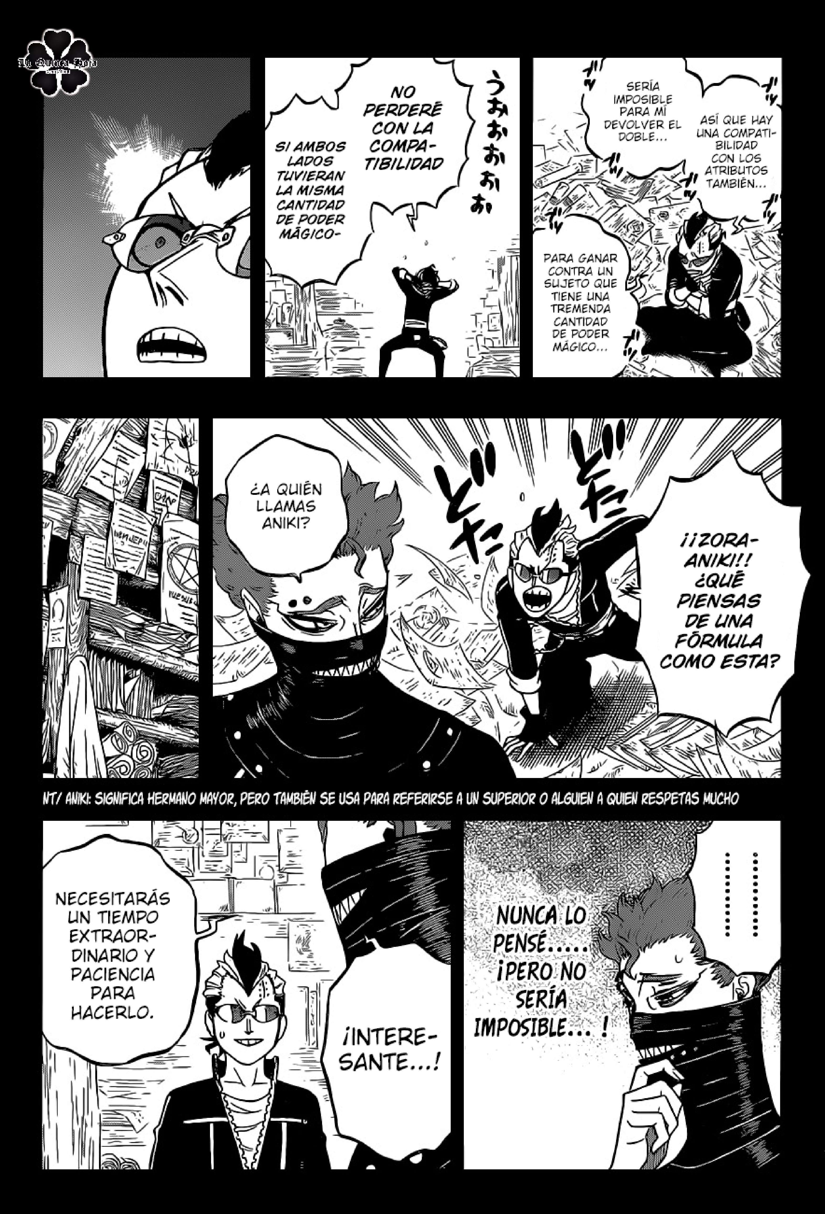 Read black Clover es Manga Online