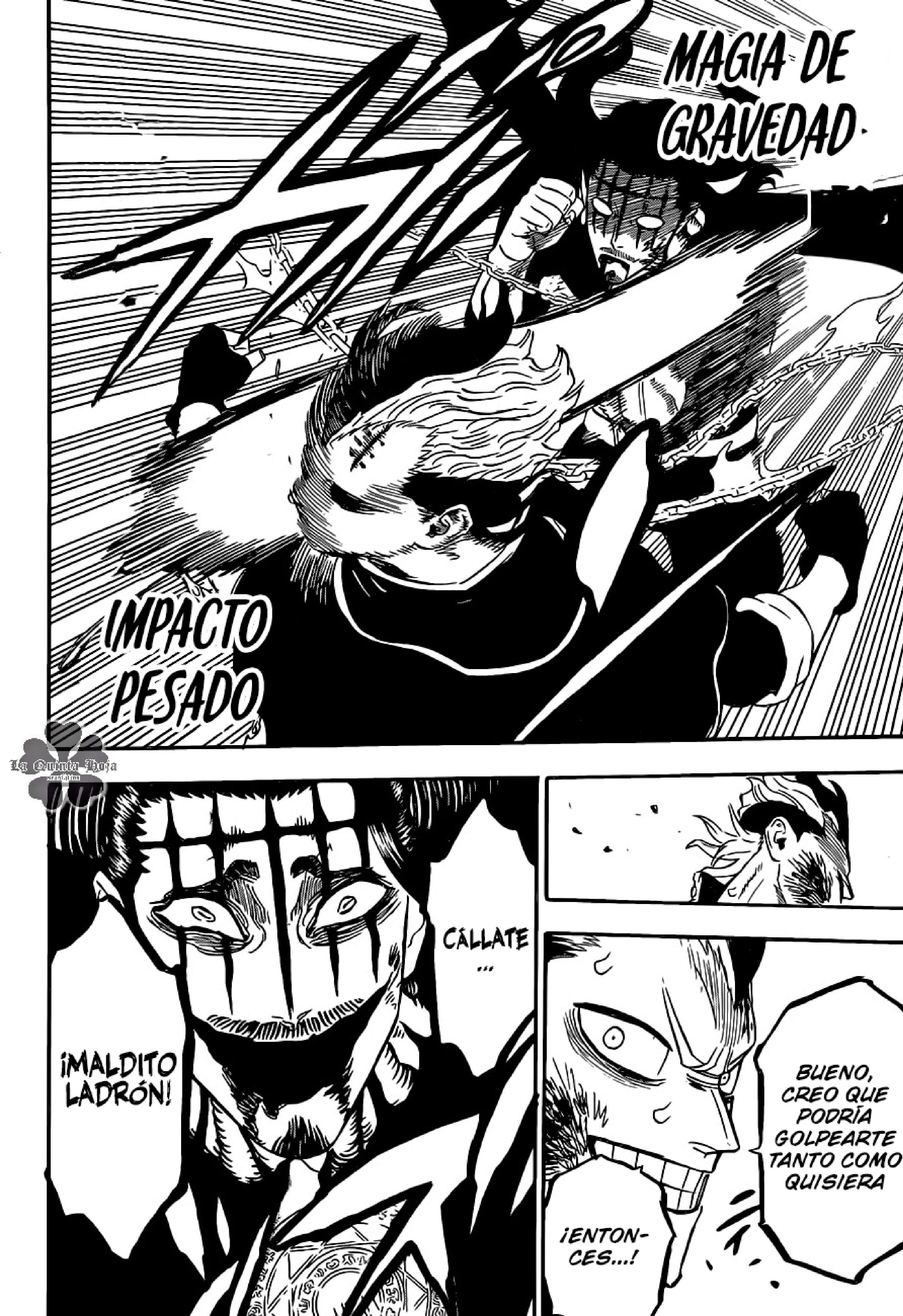 Read black Clover es Manga Online