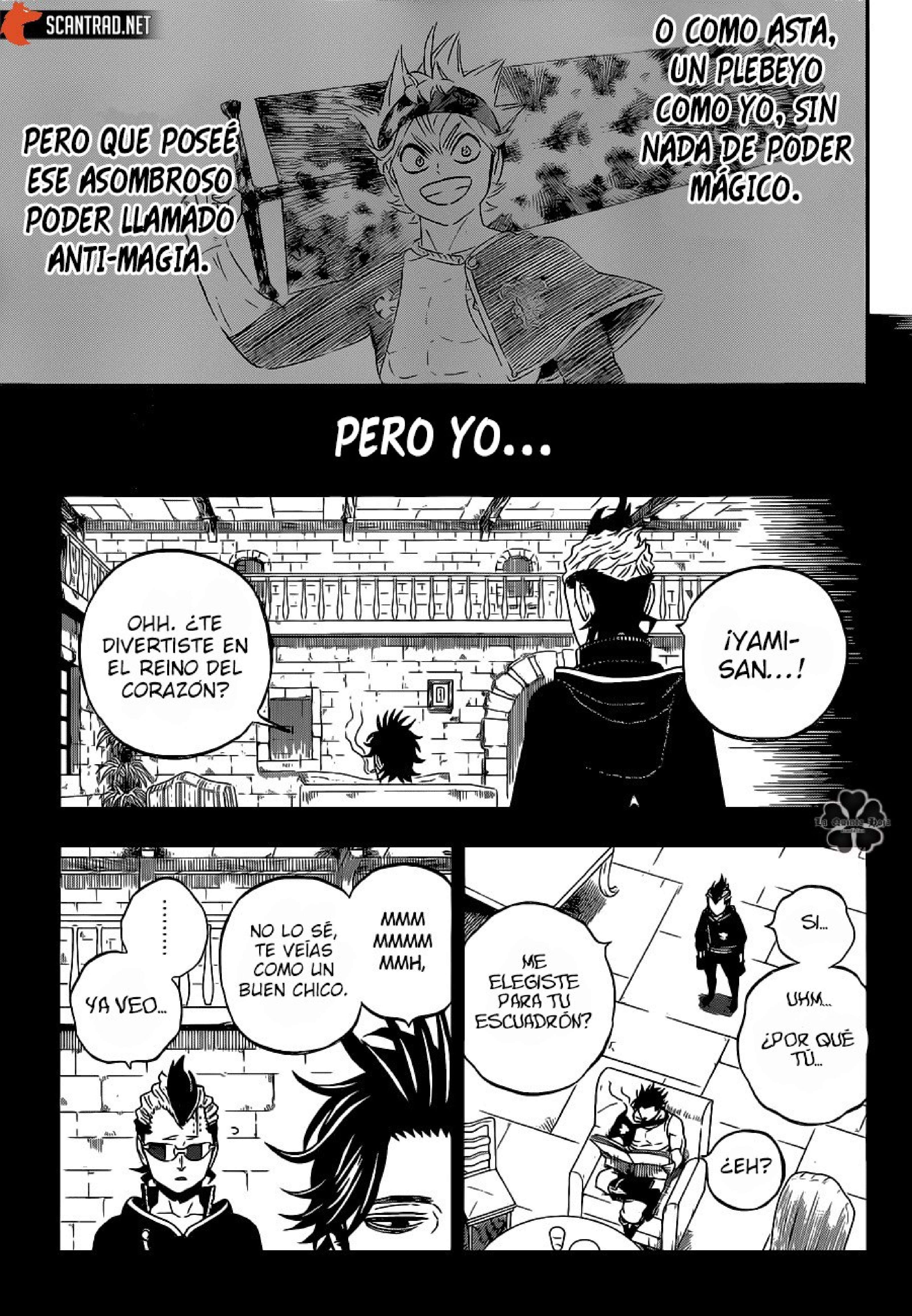 Read black Clover es Manga Online