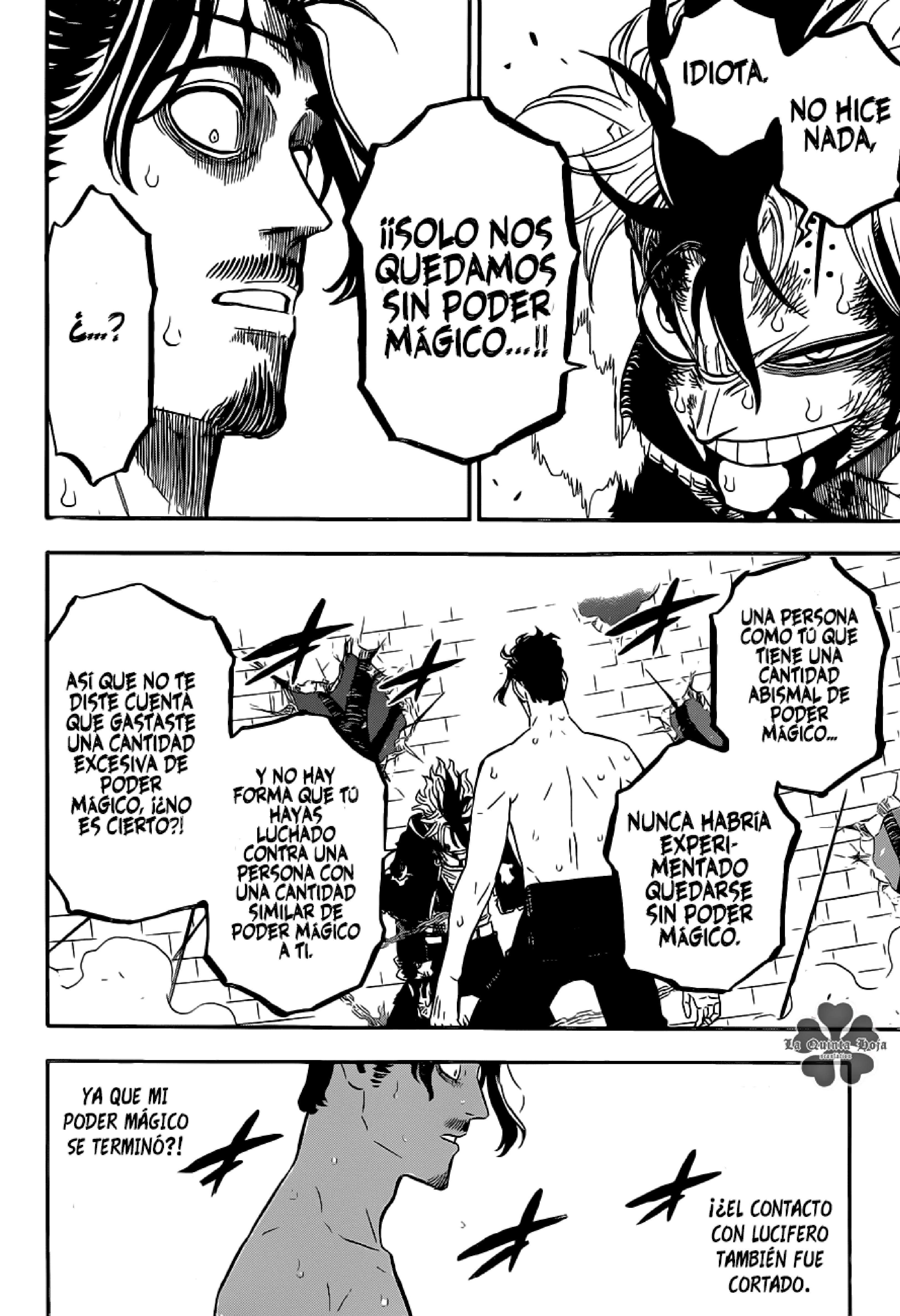 Read black Clover es Manga Online