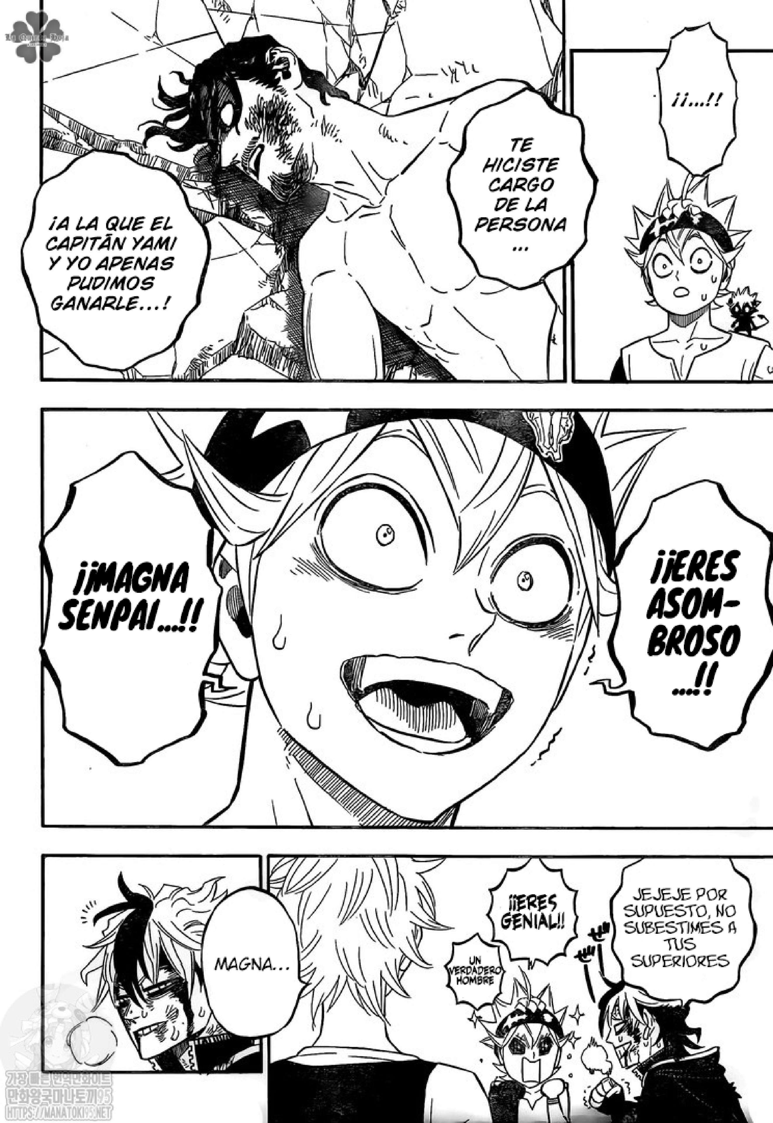 Read black Clover es Manga Online