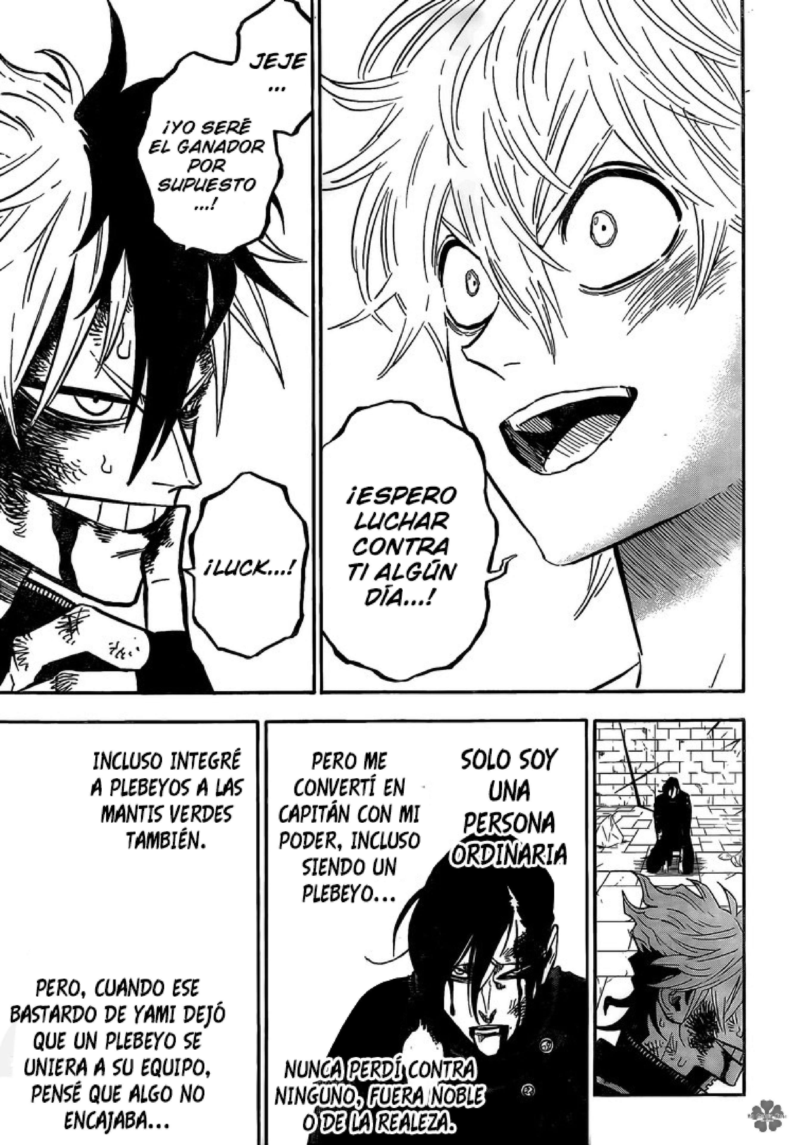 Read black Clover es Manga Online