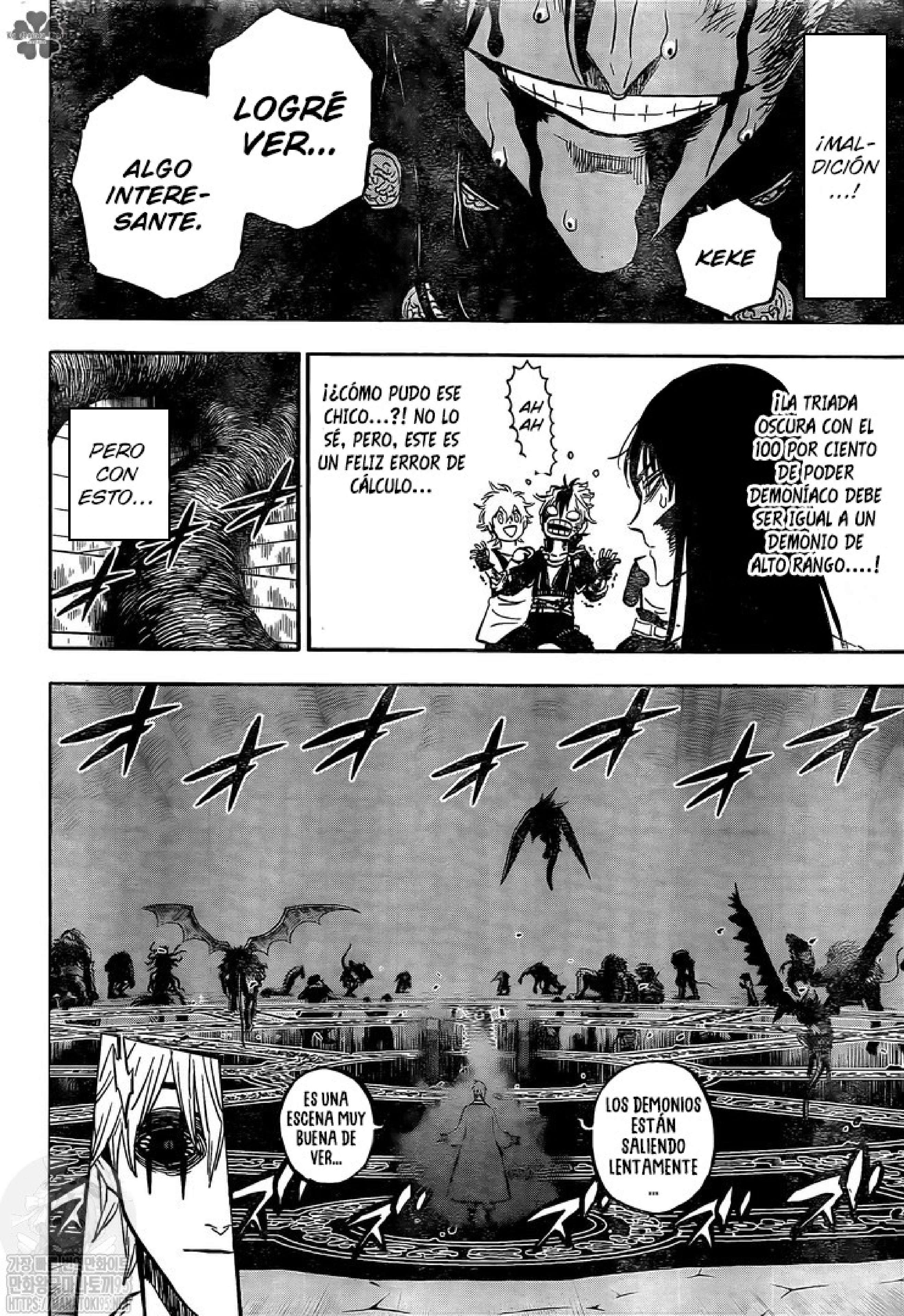 Read black Clover es Manga Online