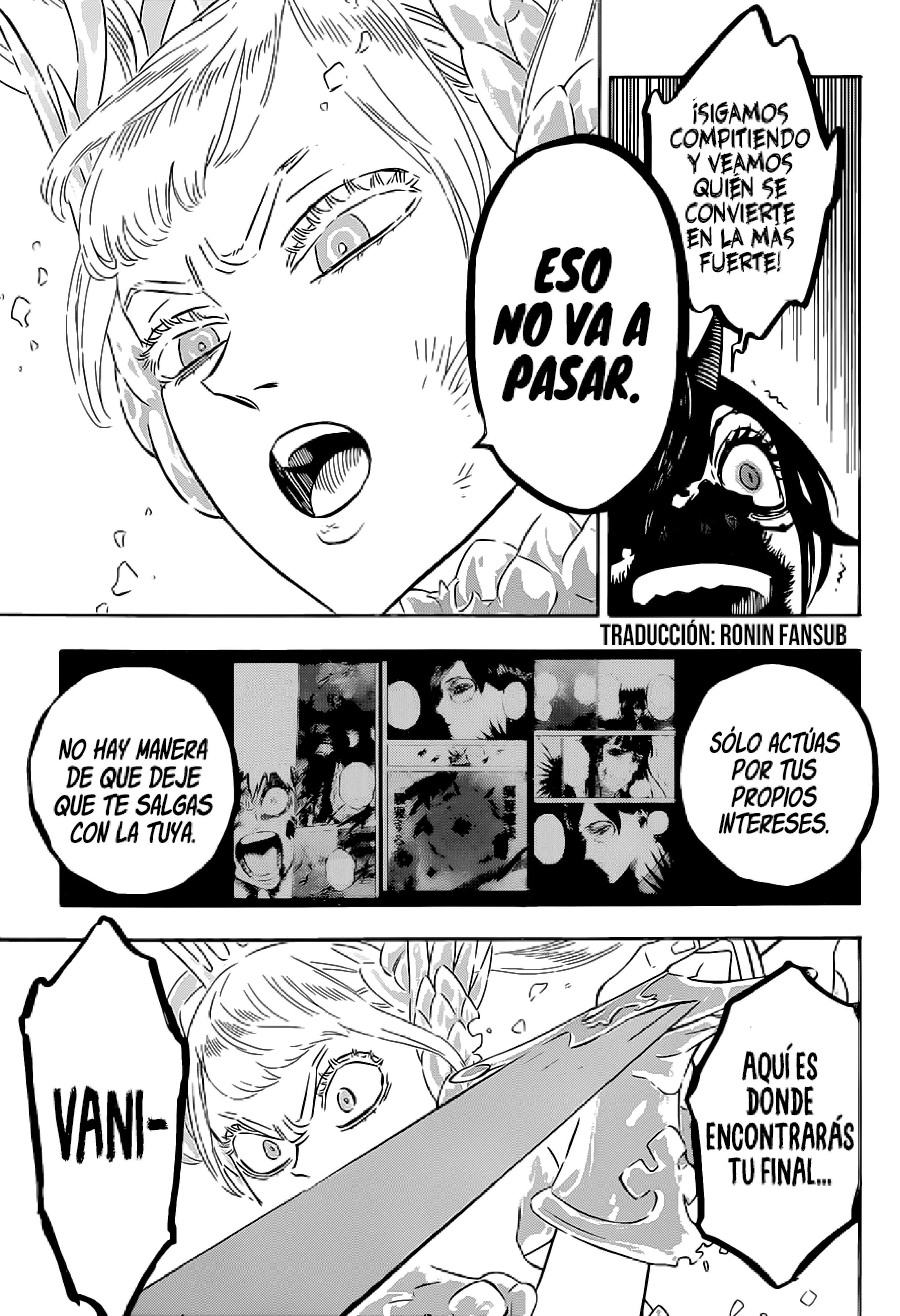 Read black Clover es Manga Online