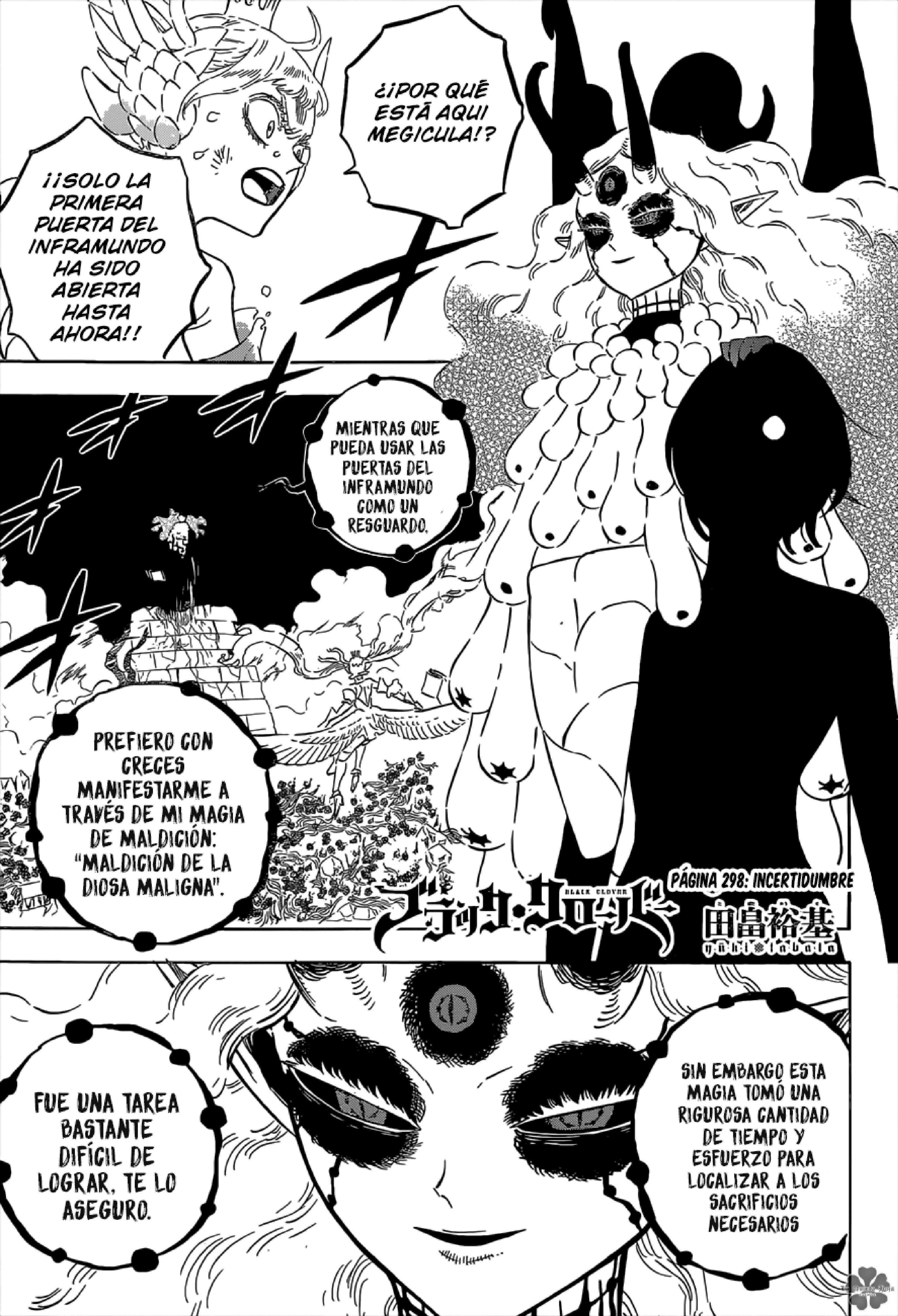 Read black Clover es Manga Online