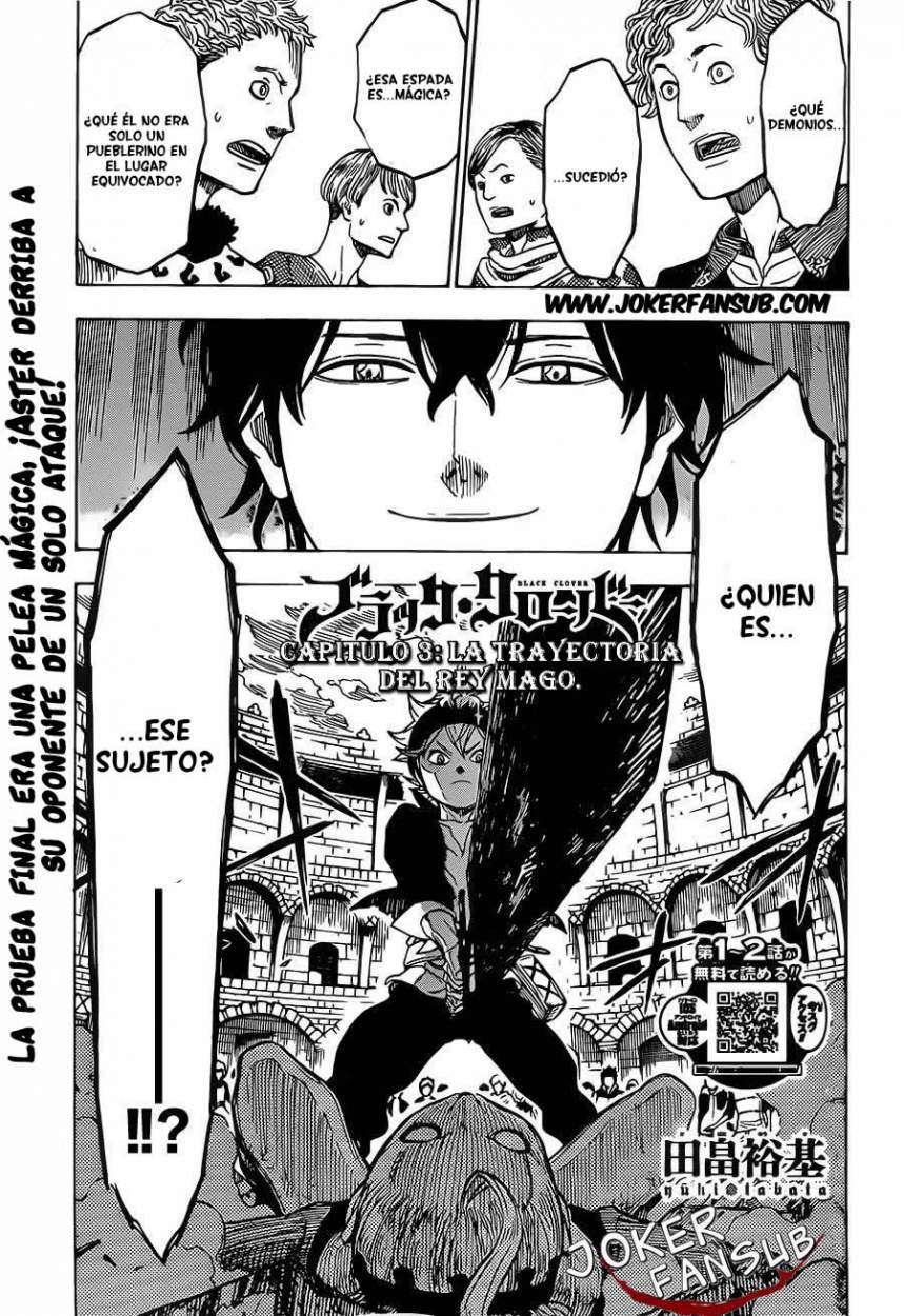 Read black Clover es Manga Online