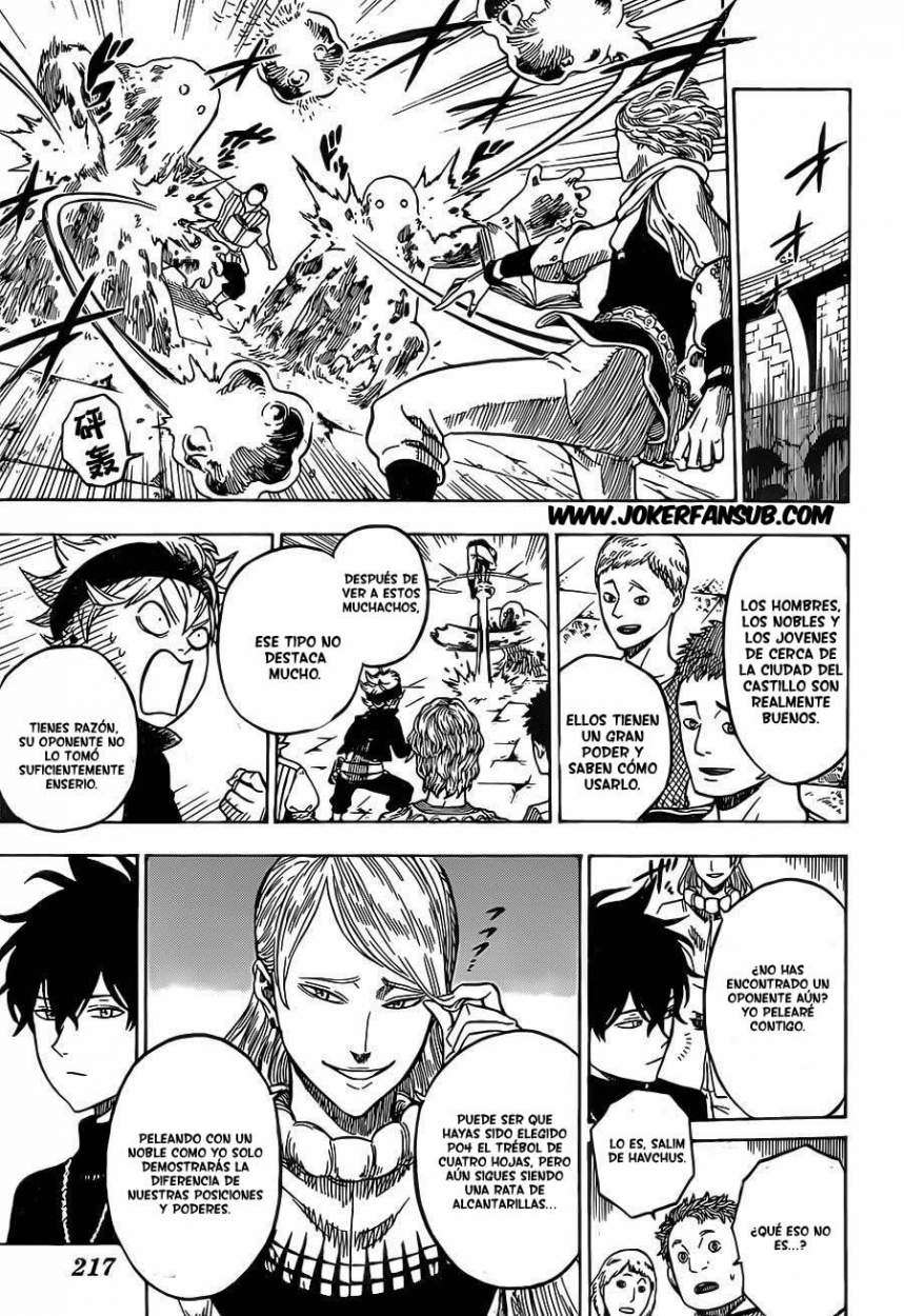 Read black Clover es Manga Online
