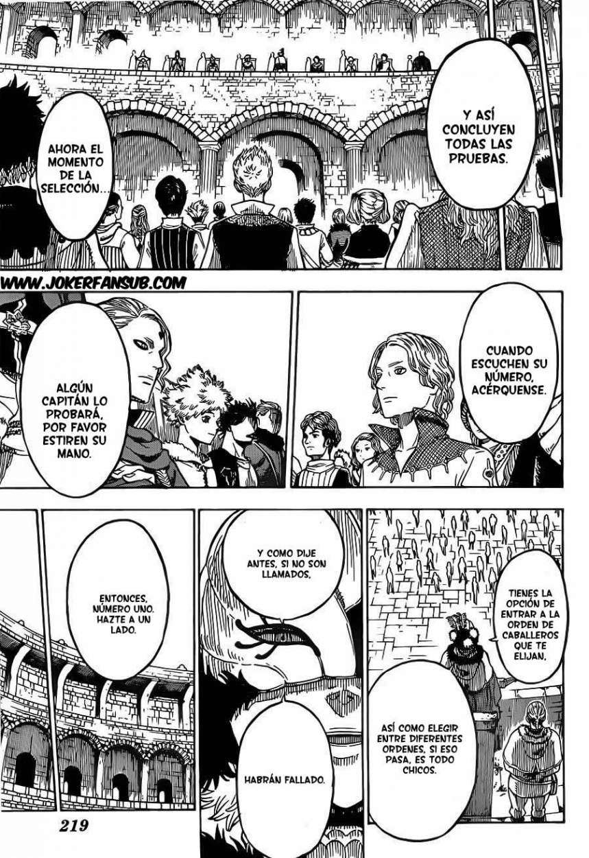 Read black Clover es Manga Online
