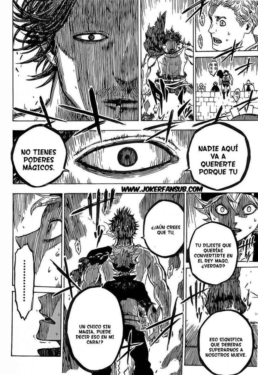 Read black Clover es Manga Online