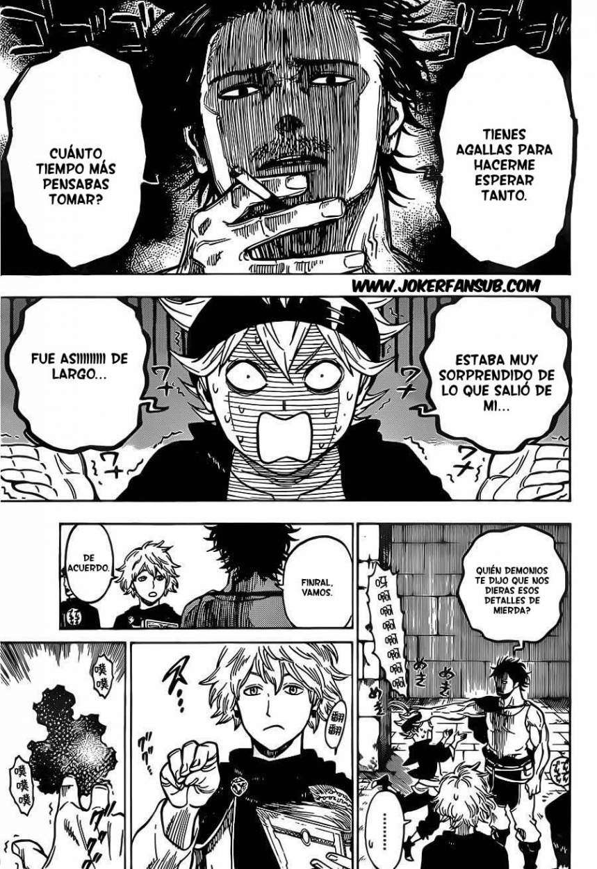 Read black Clover es Manga Online