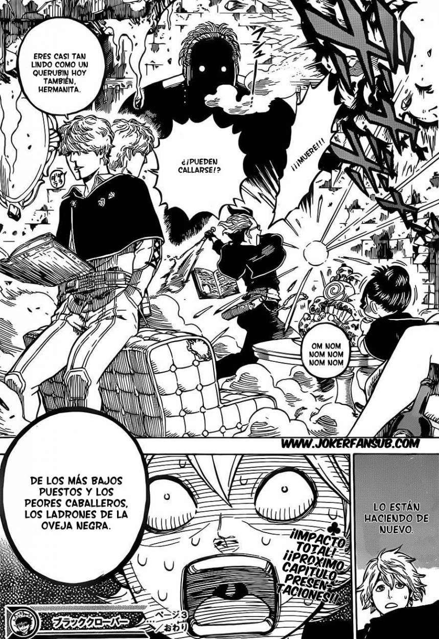 Read black Clover es Manga Online