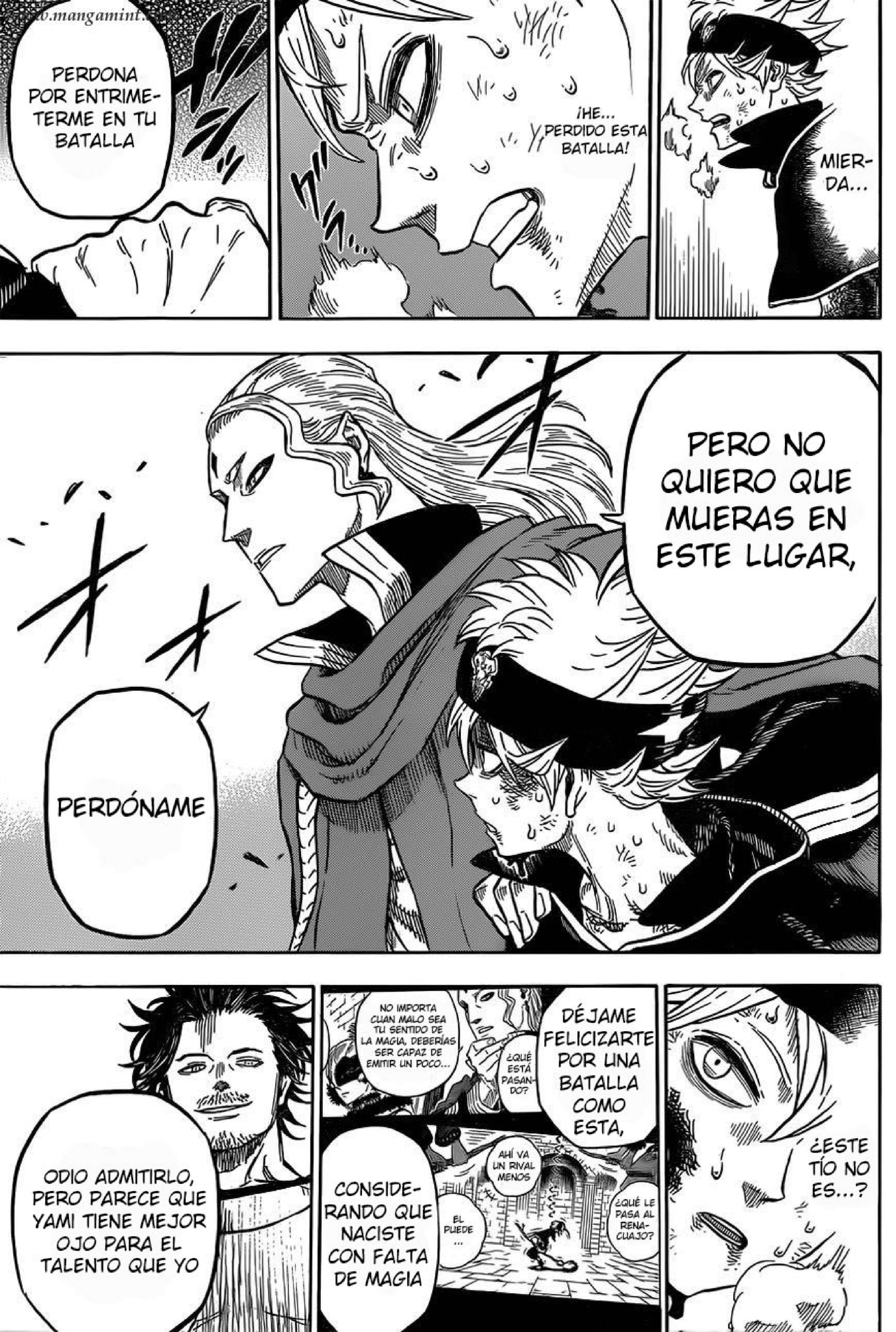 Read black Clover es Manga Online