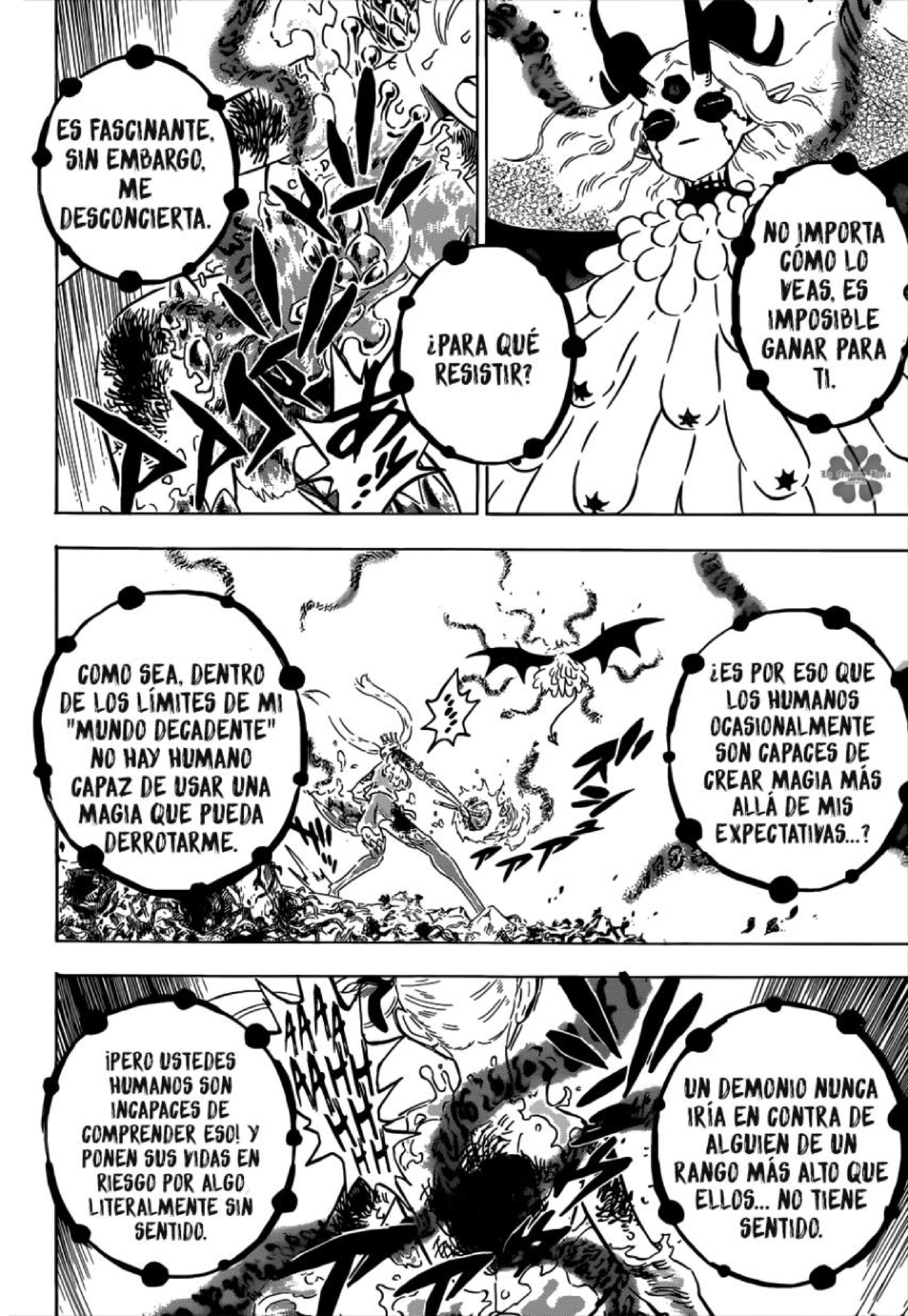 Read black Clover es Manga Online