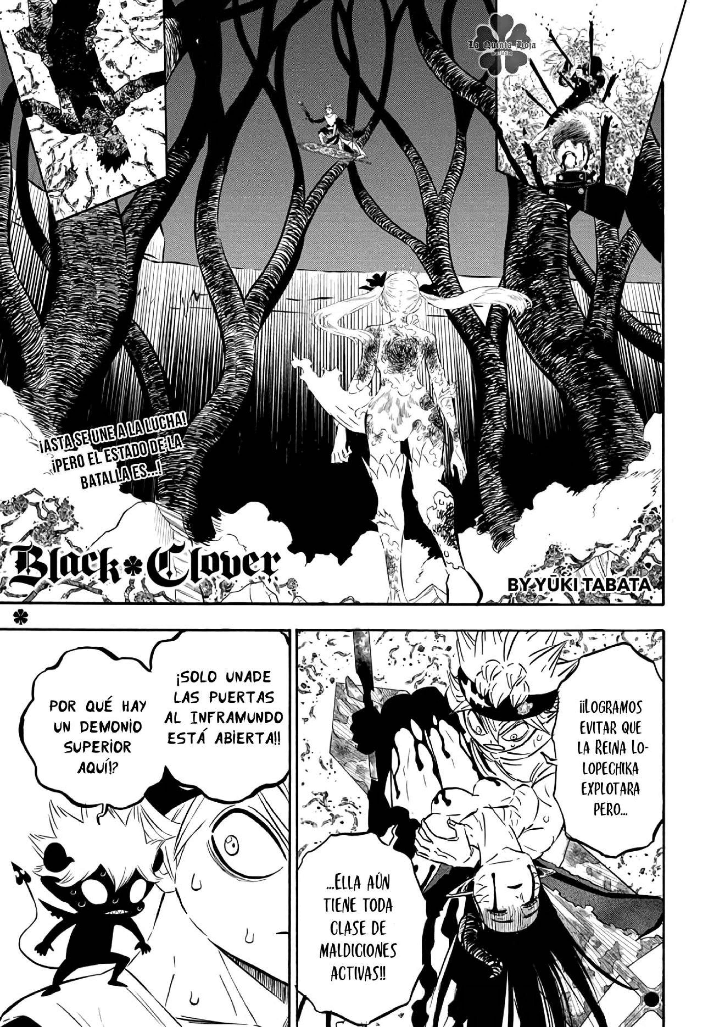Read black Clover es Manga Online