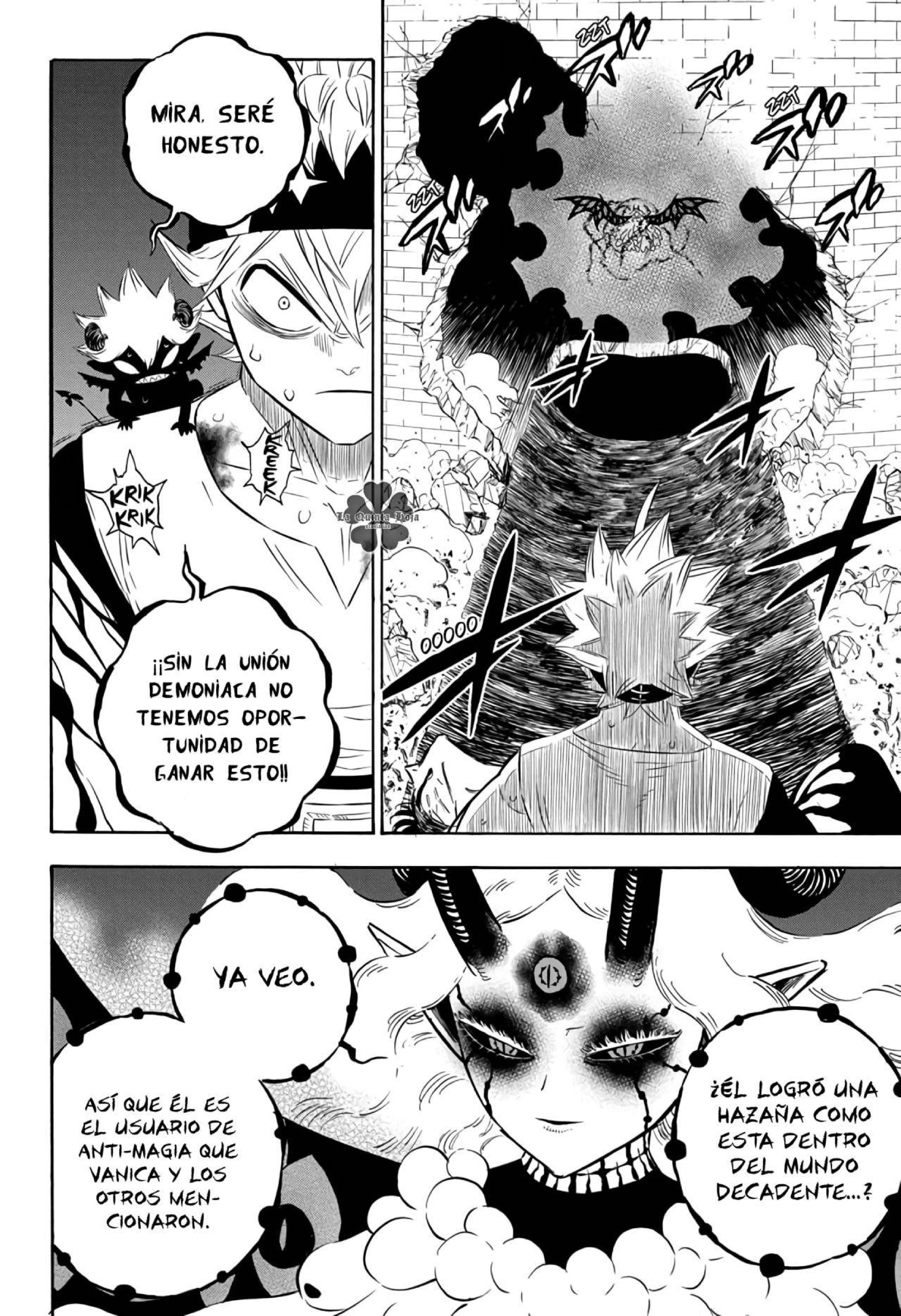 Read black Clover es Manga Online