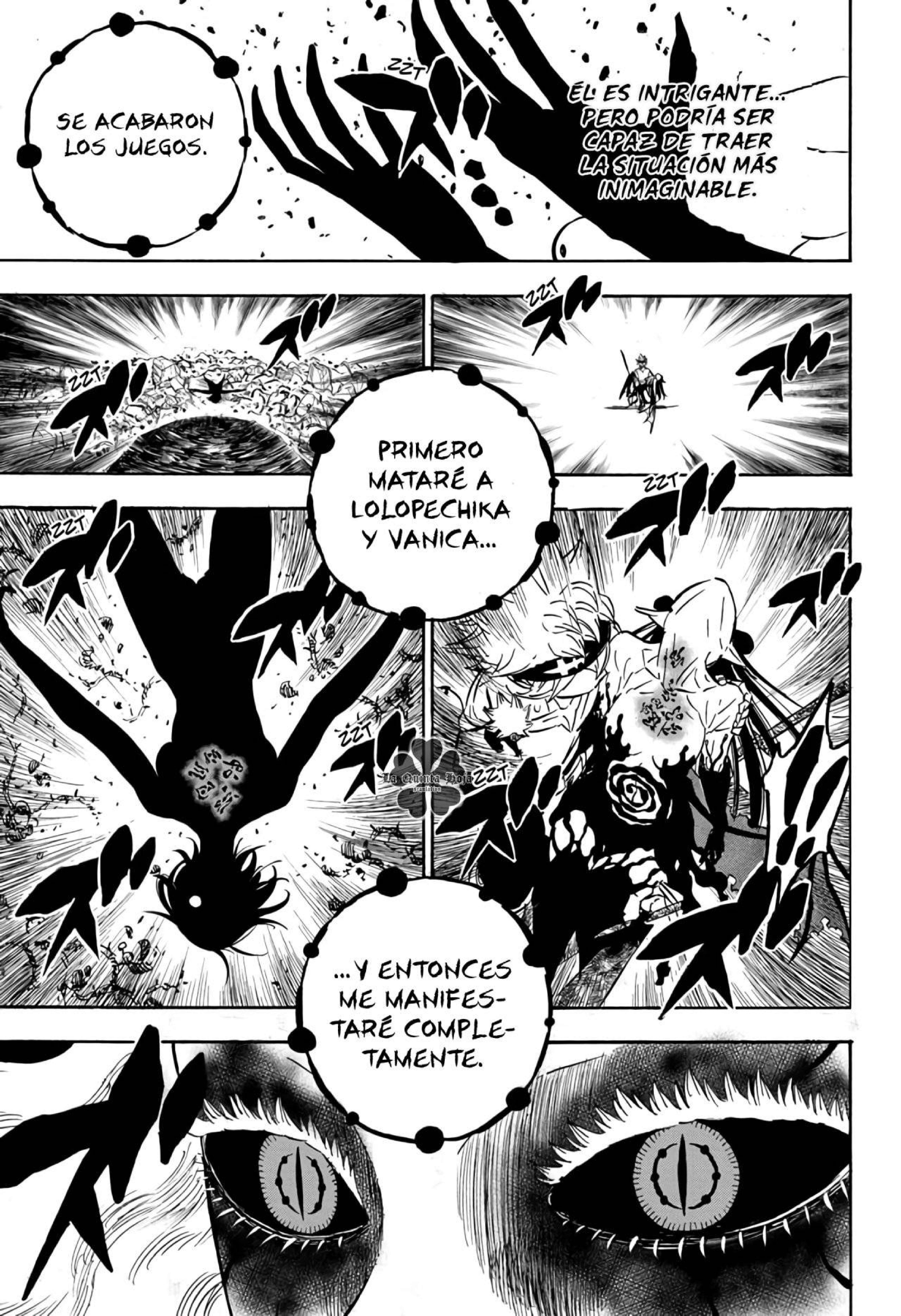 Read black Clover es Manga Online