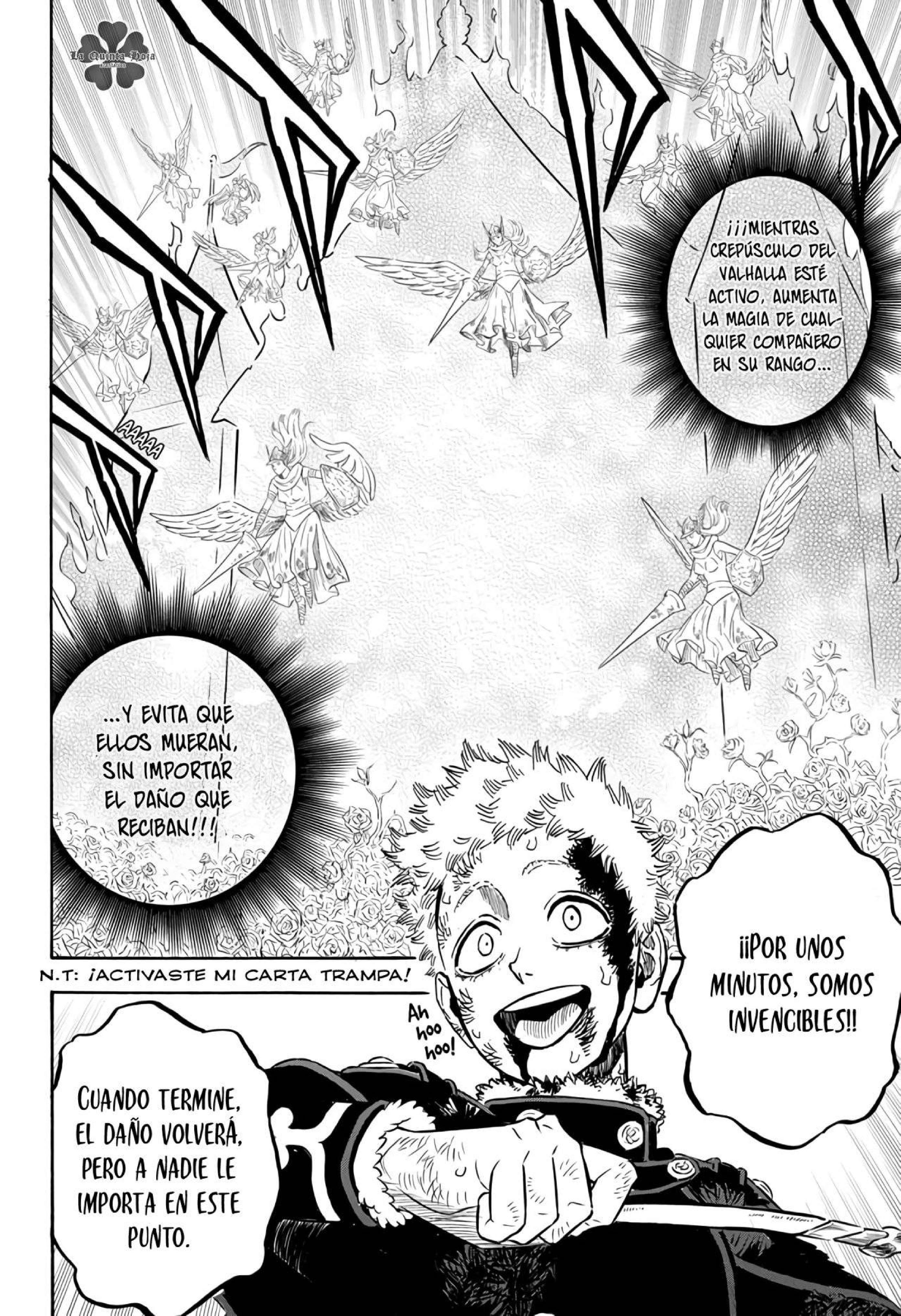 Read black Clover es Manga Online