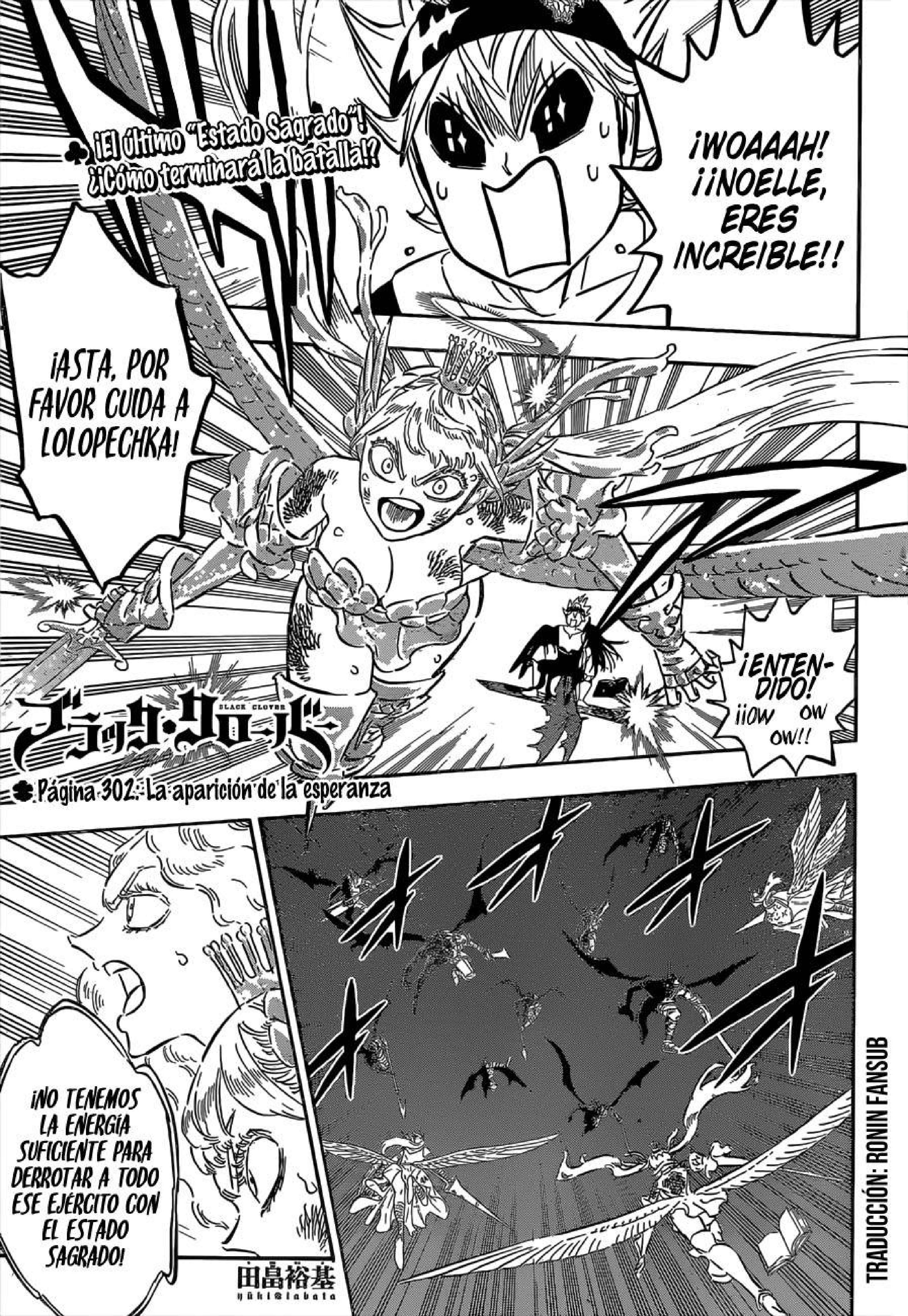 Read black Clover es Manga Online