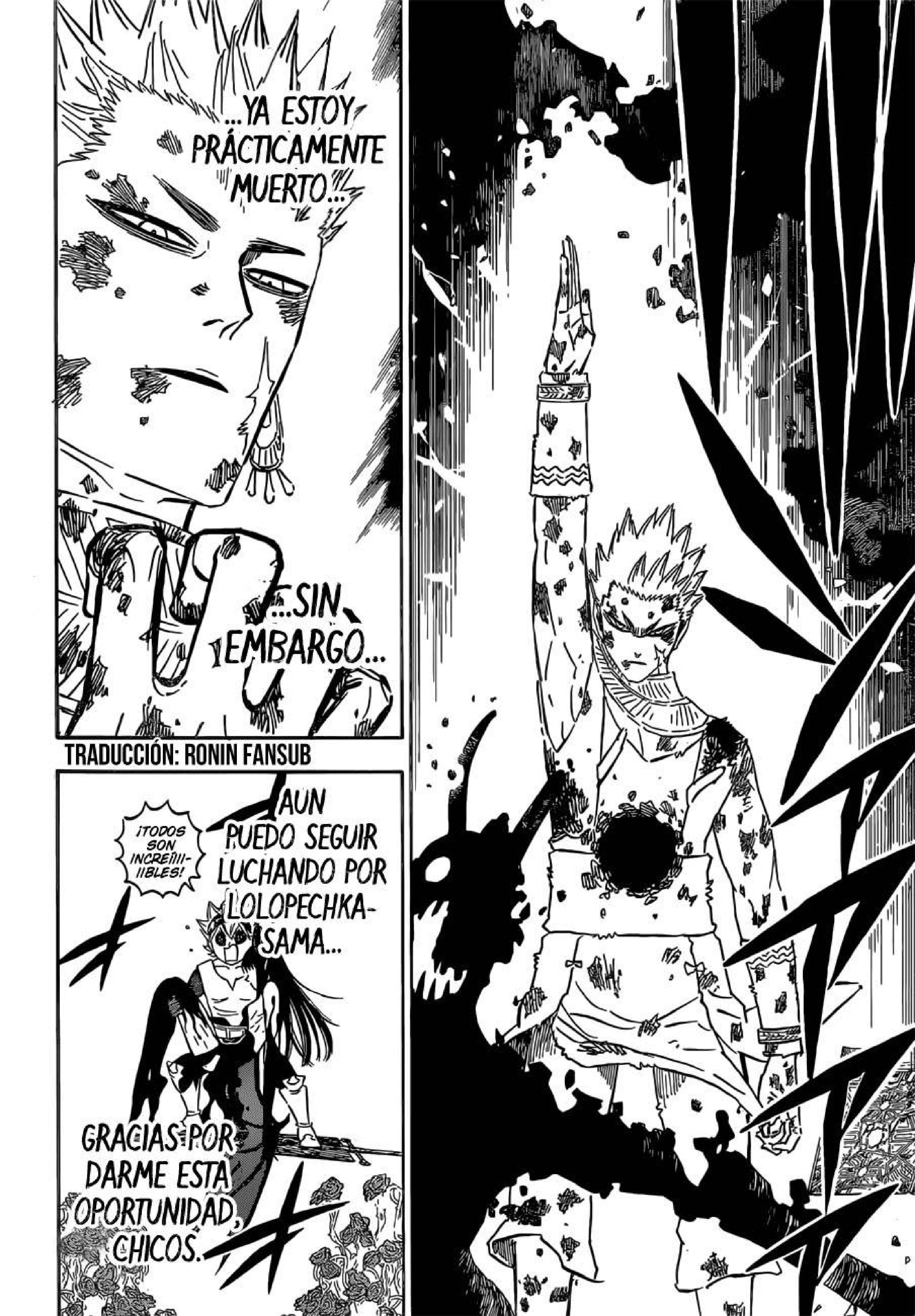 Read black Clover es Manga Online