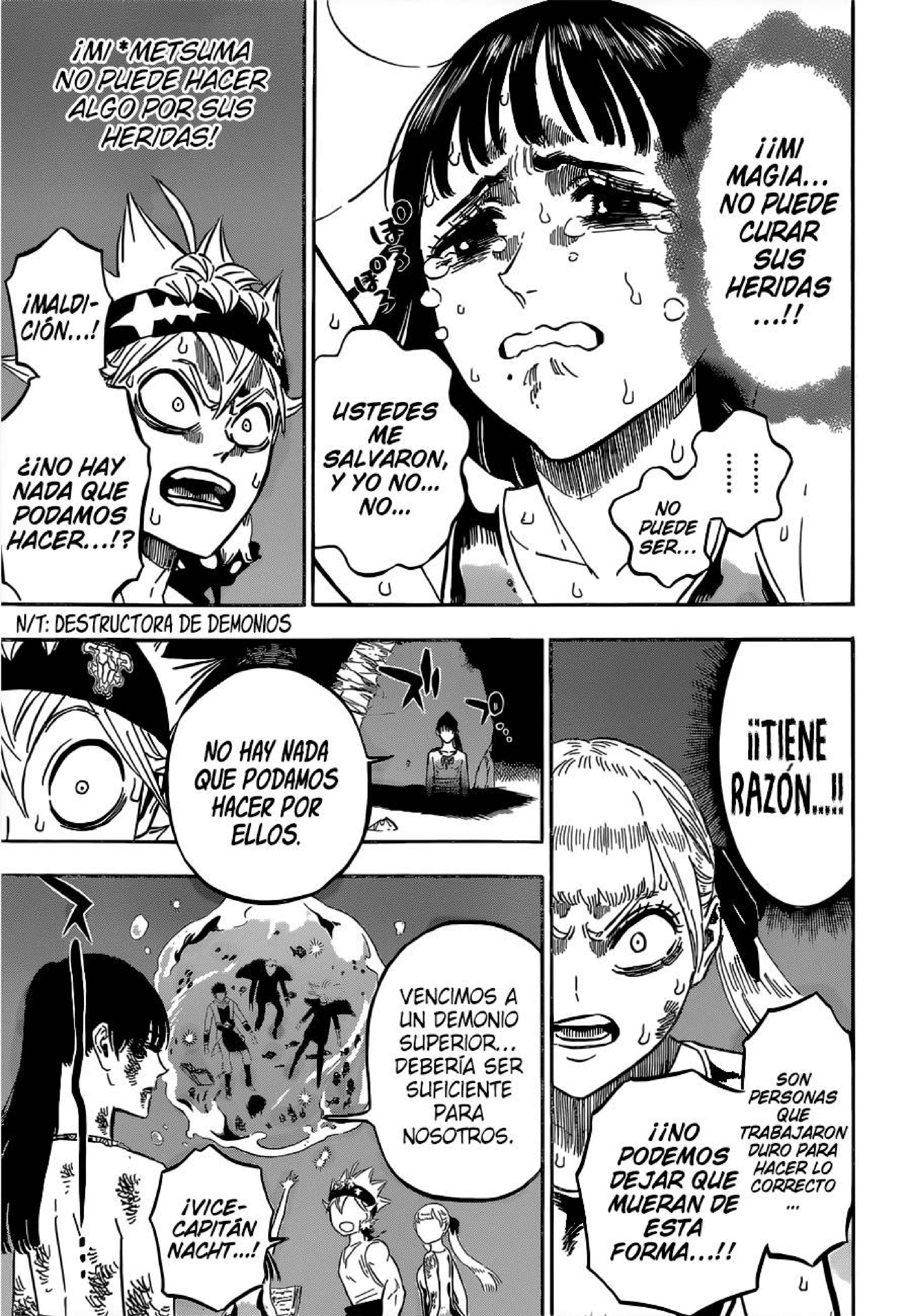 Read black Clover es Manga Online