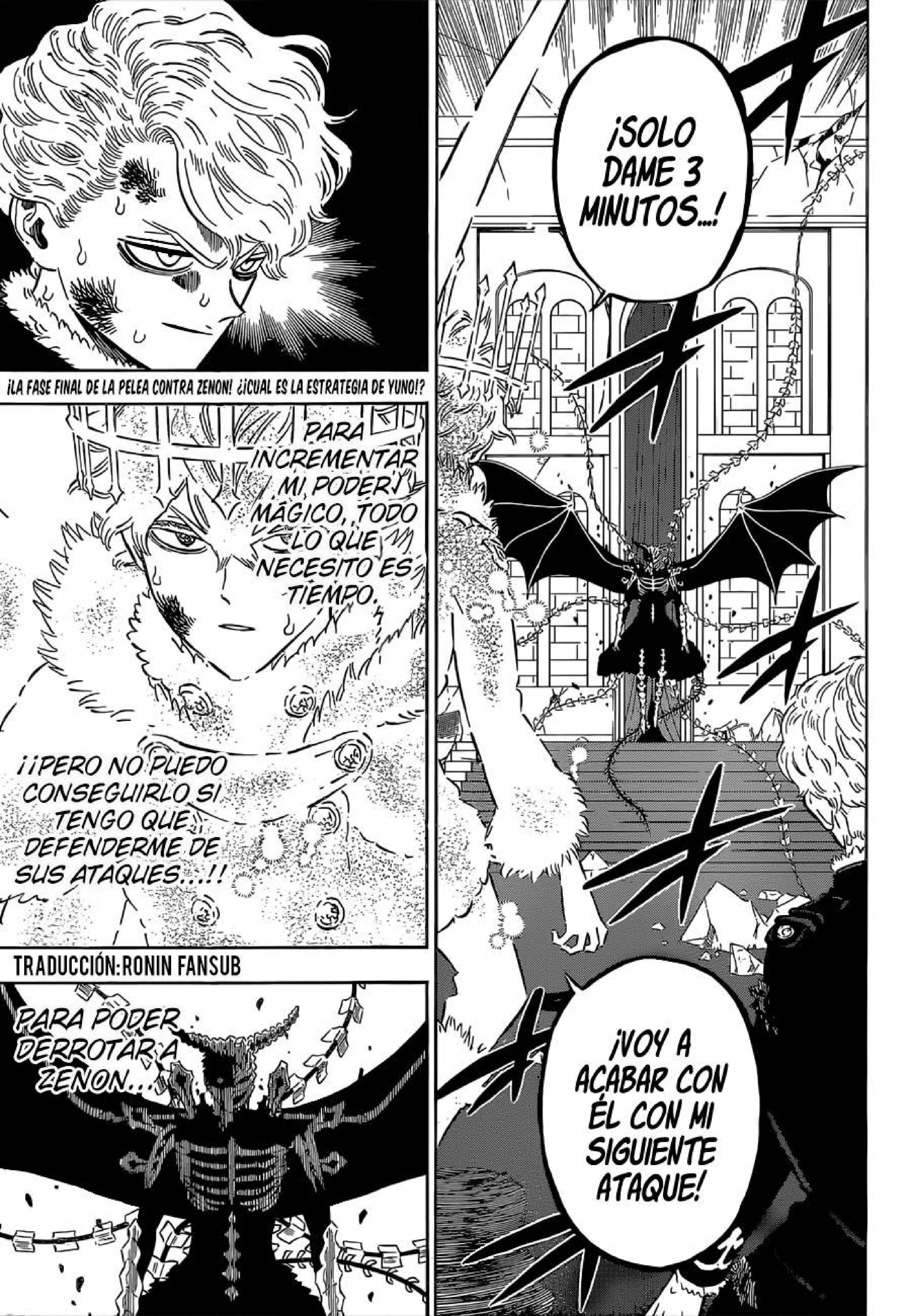 Read black Clover es Manga Online