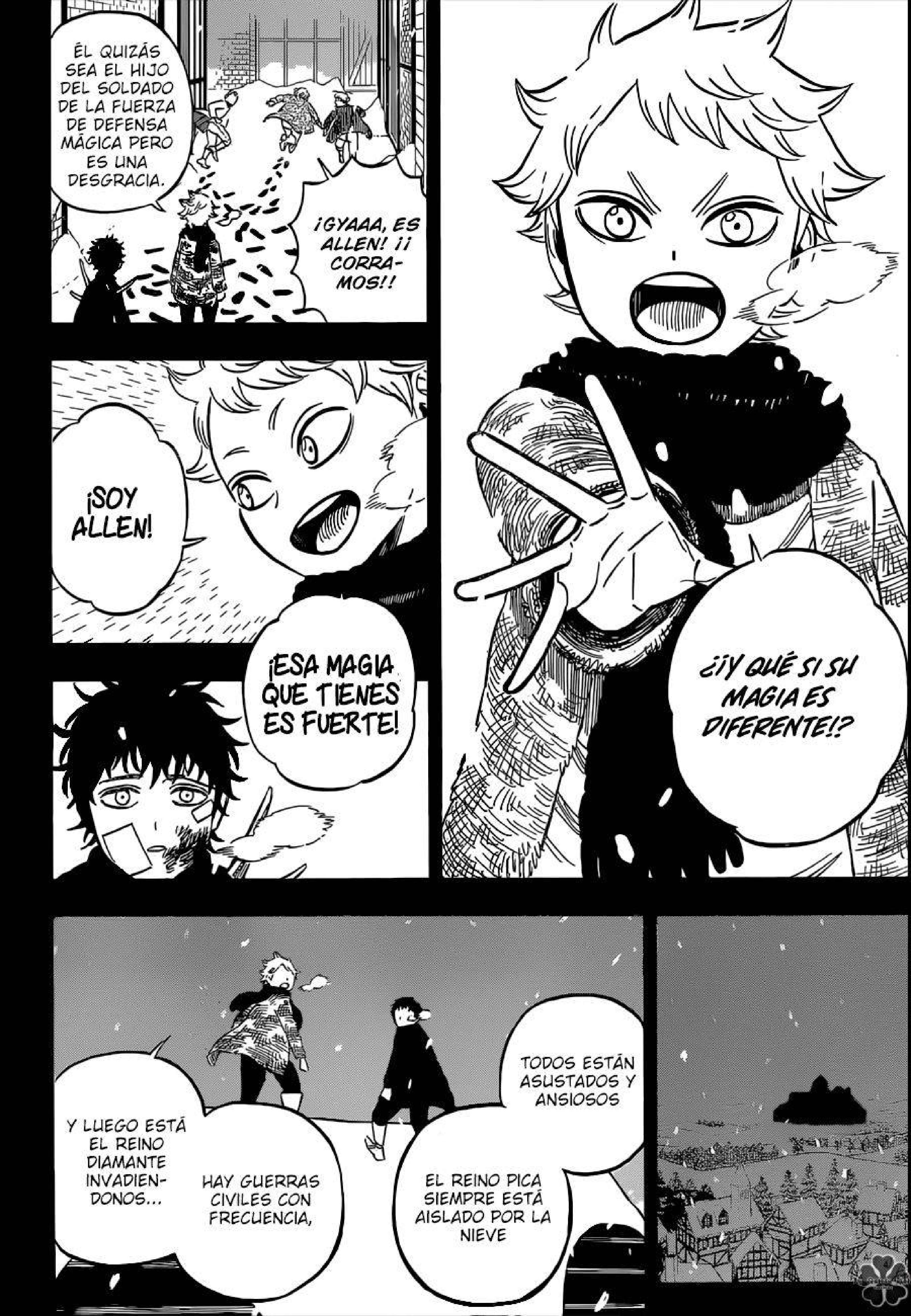 Read black Clover es Manga Online