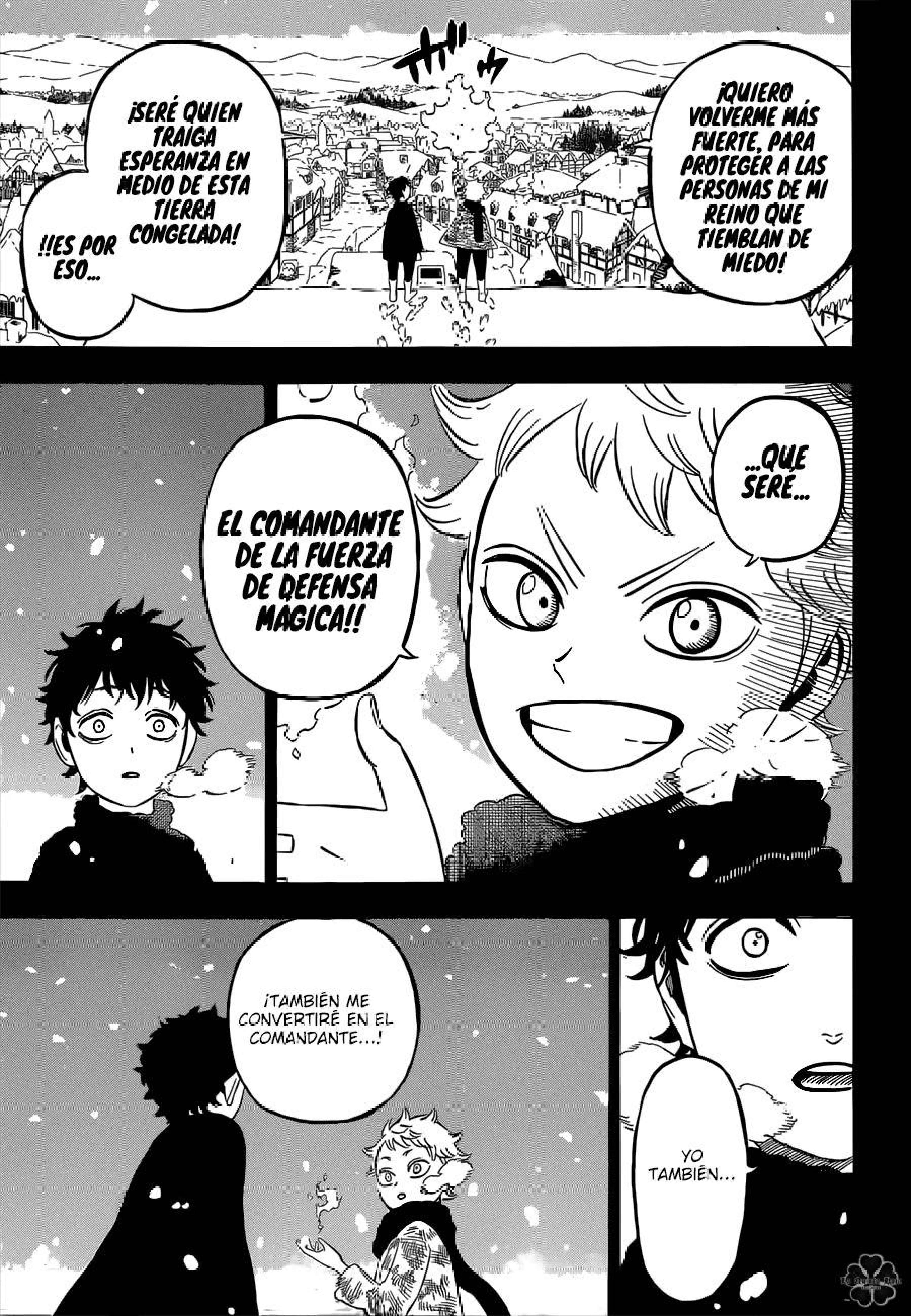Read black Clover es Manga Online