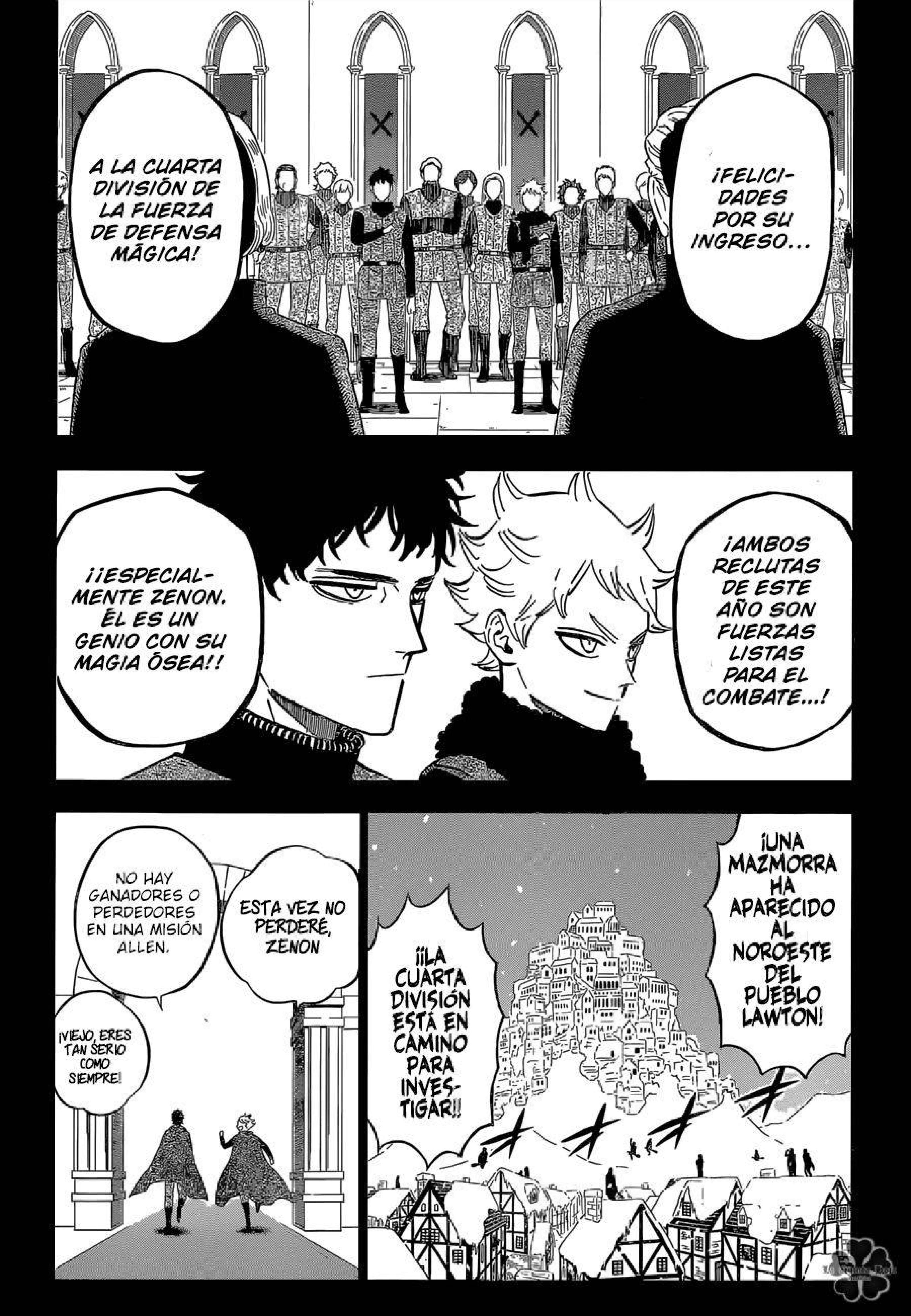 Read black Clover es Manga Online